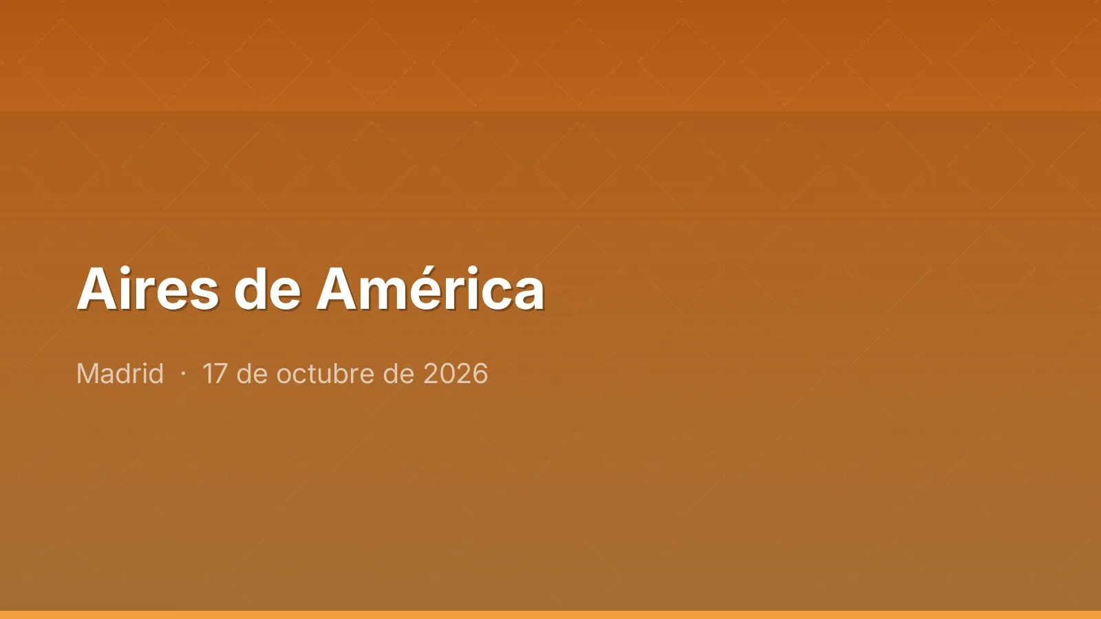 Aires de América
