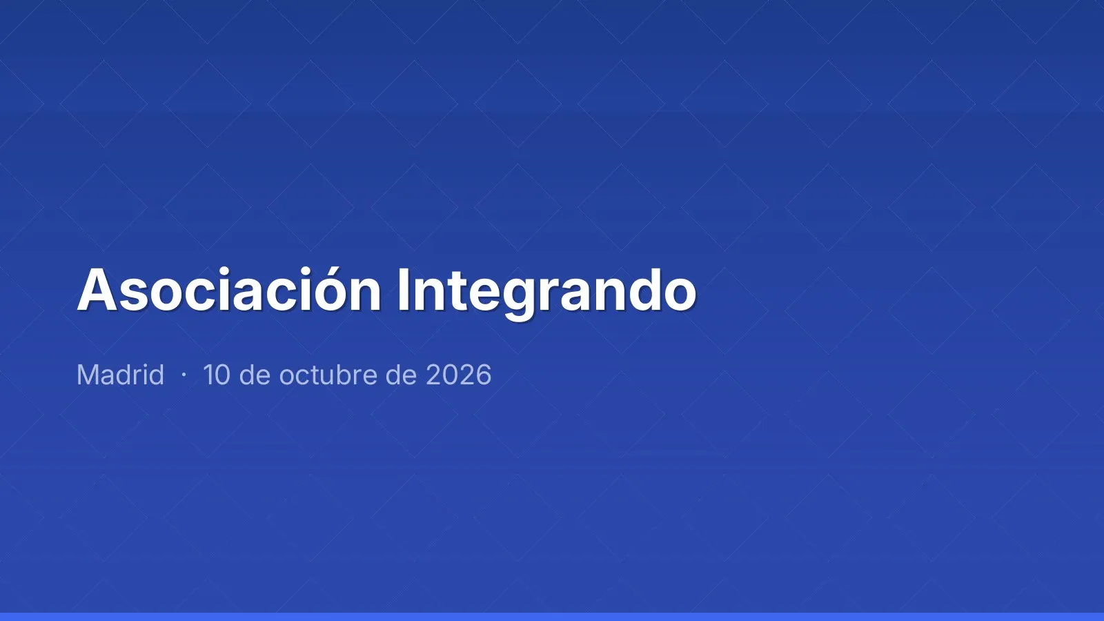 Asociación Integrando