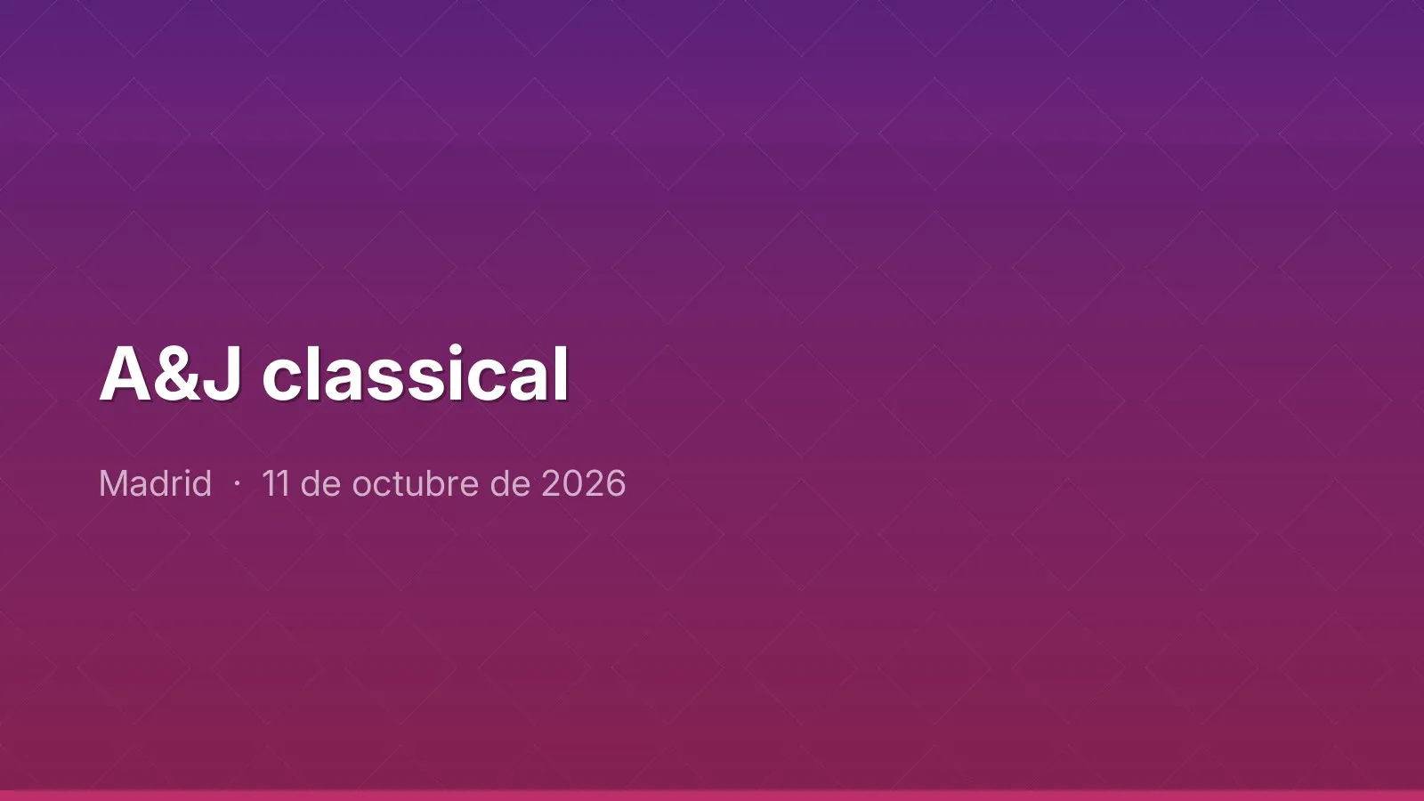A&J classical
