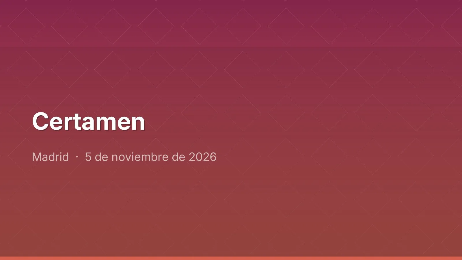 Certamen