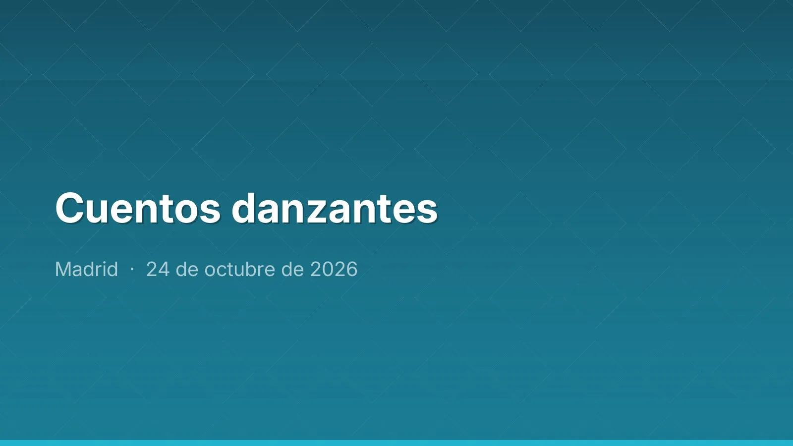 Cuentos danzantes