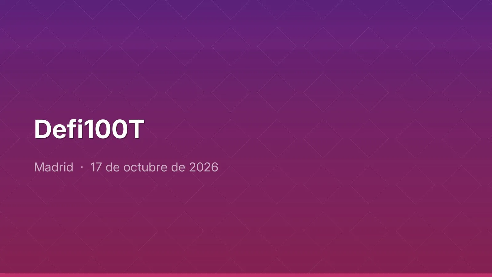 Defi100T