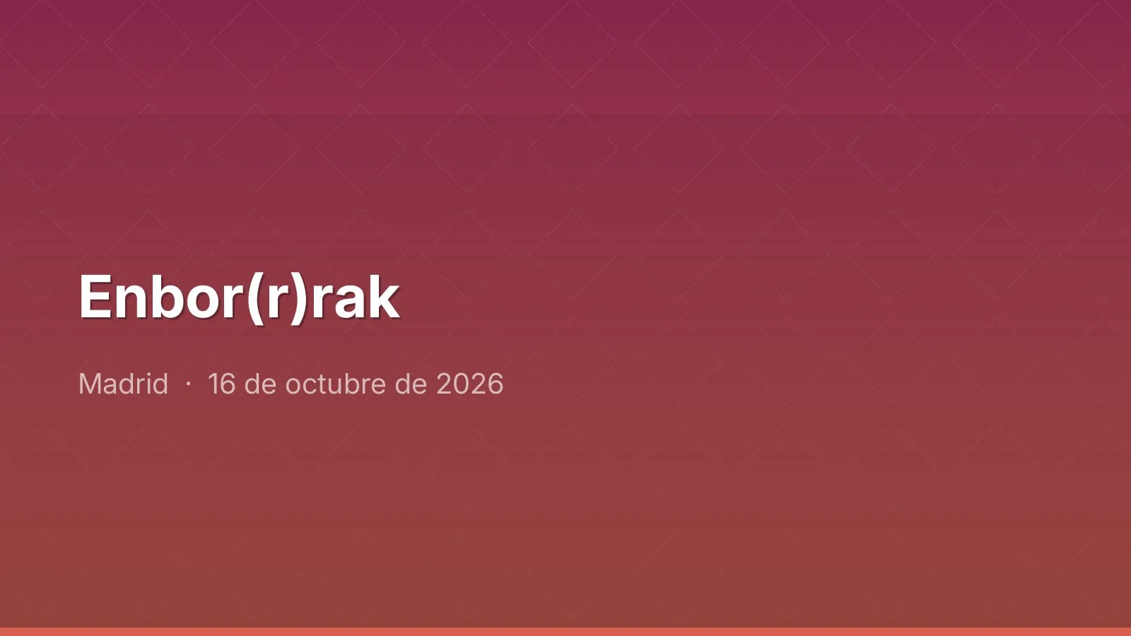 Enbor(r)rak