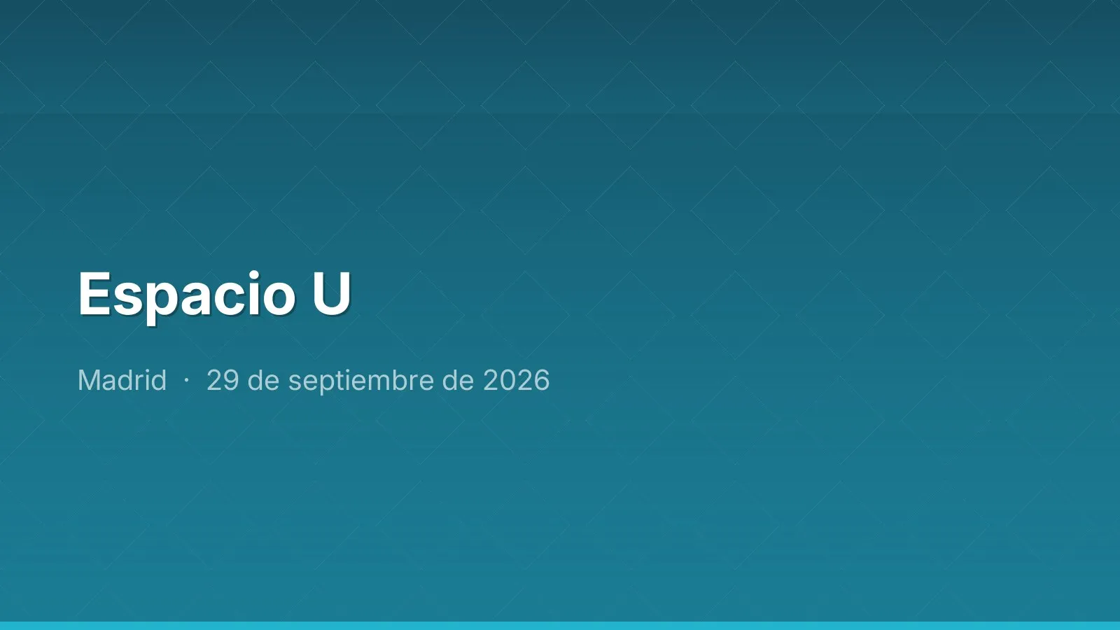 Espacio U