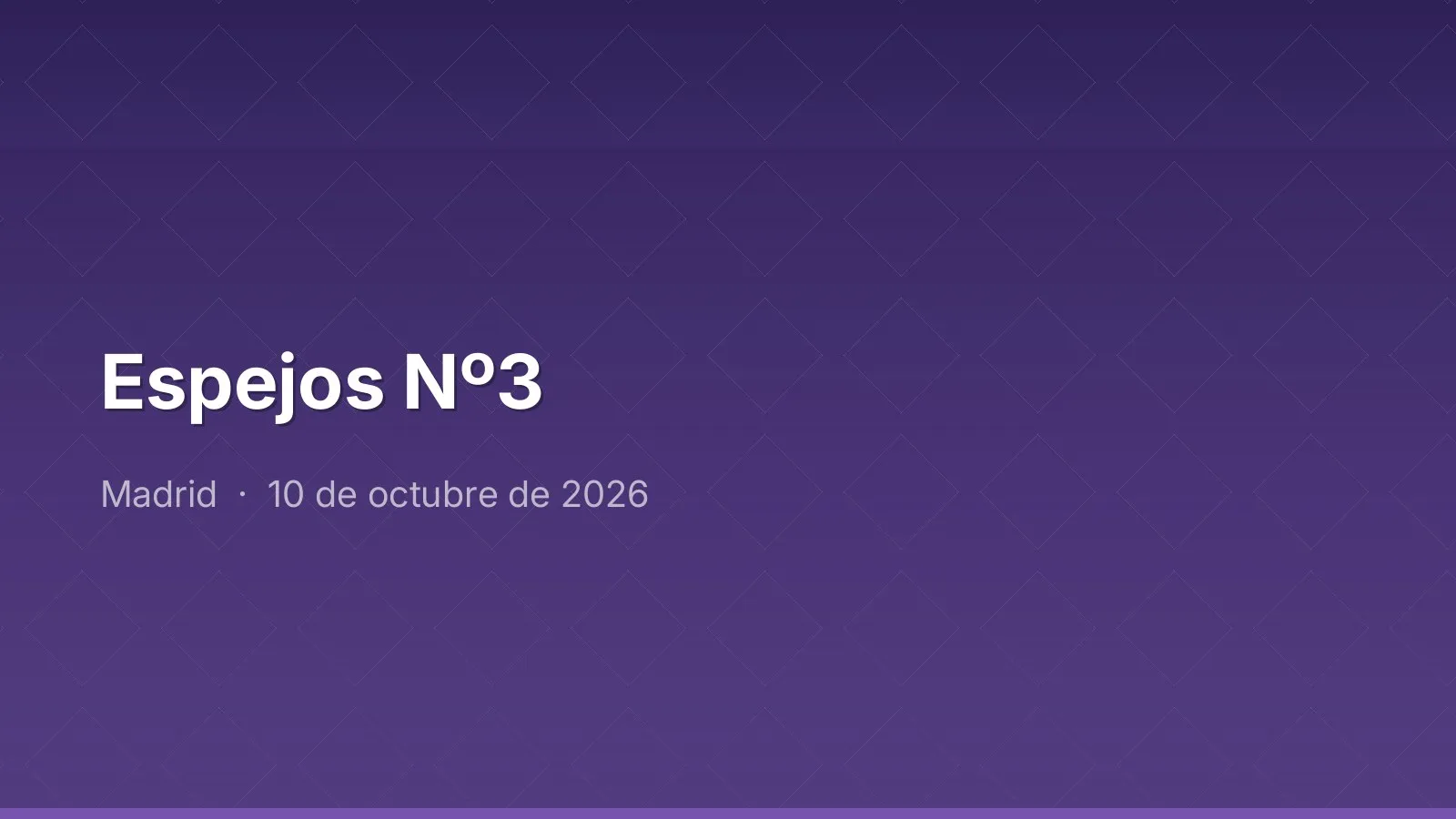 Espejos Nº3