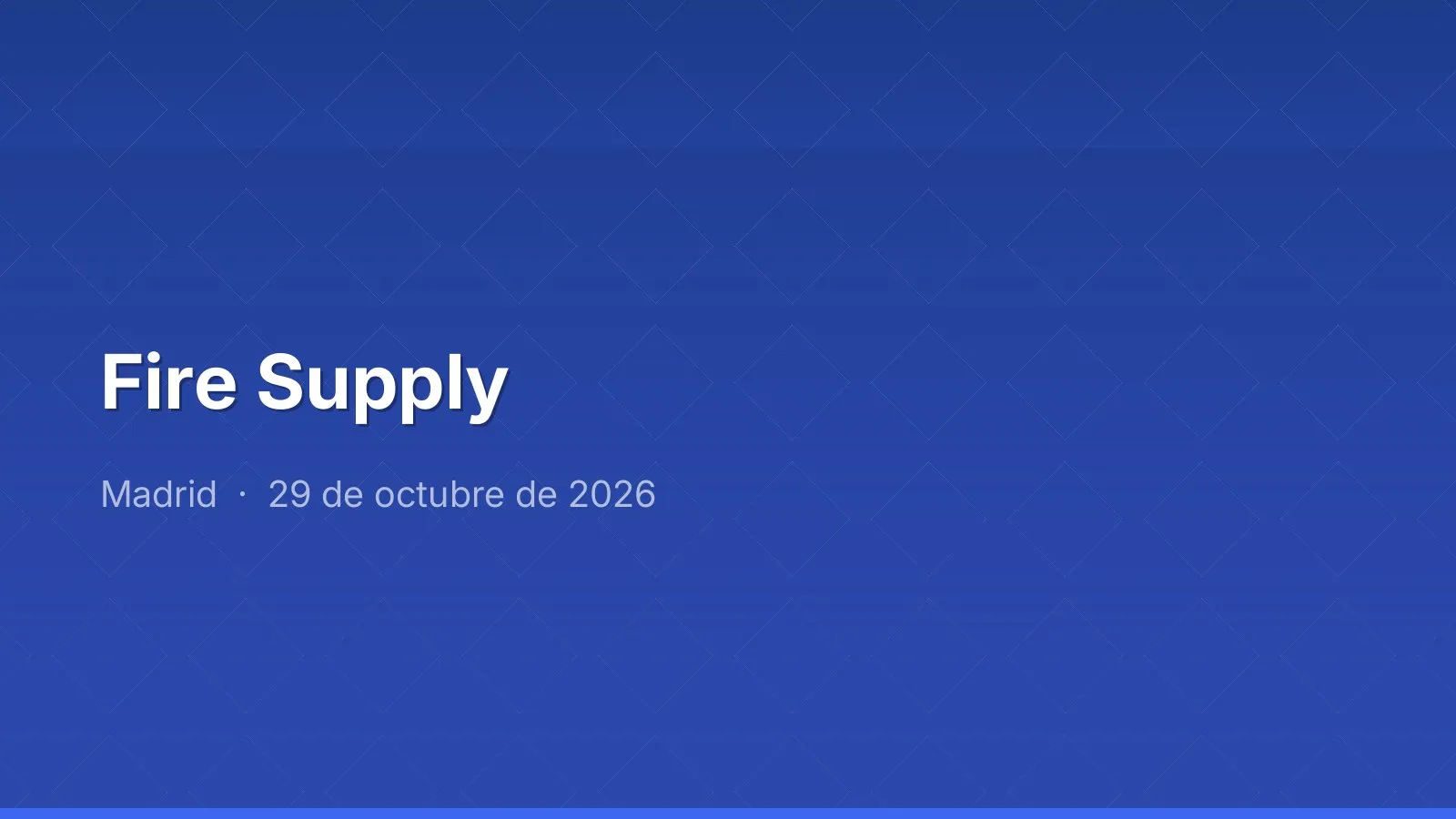 Fire Supply