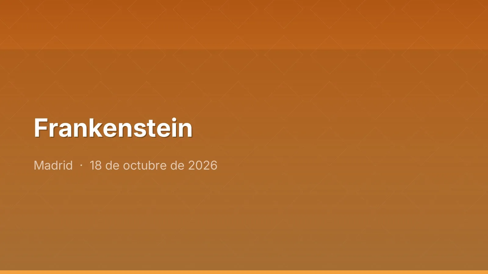 Frankenstein