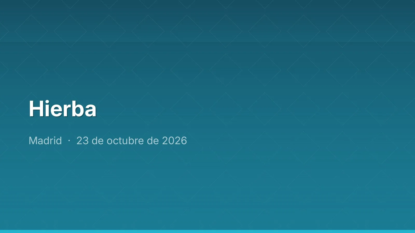 Hierba