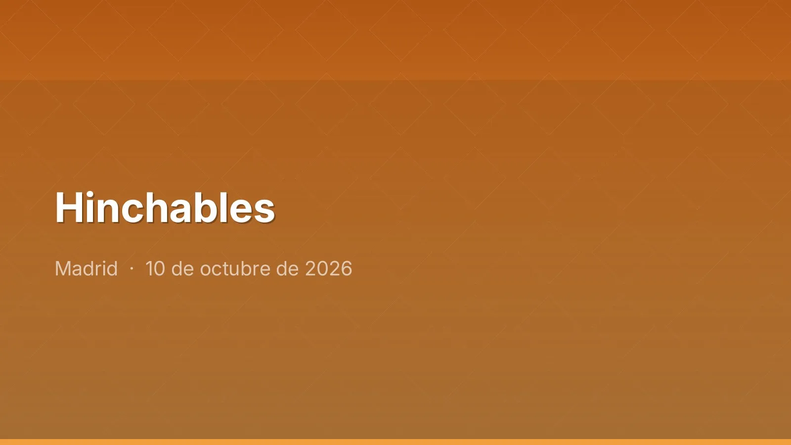 Hinchables