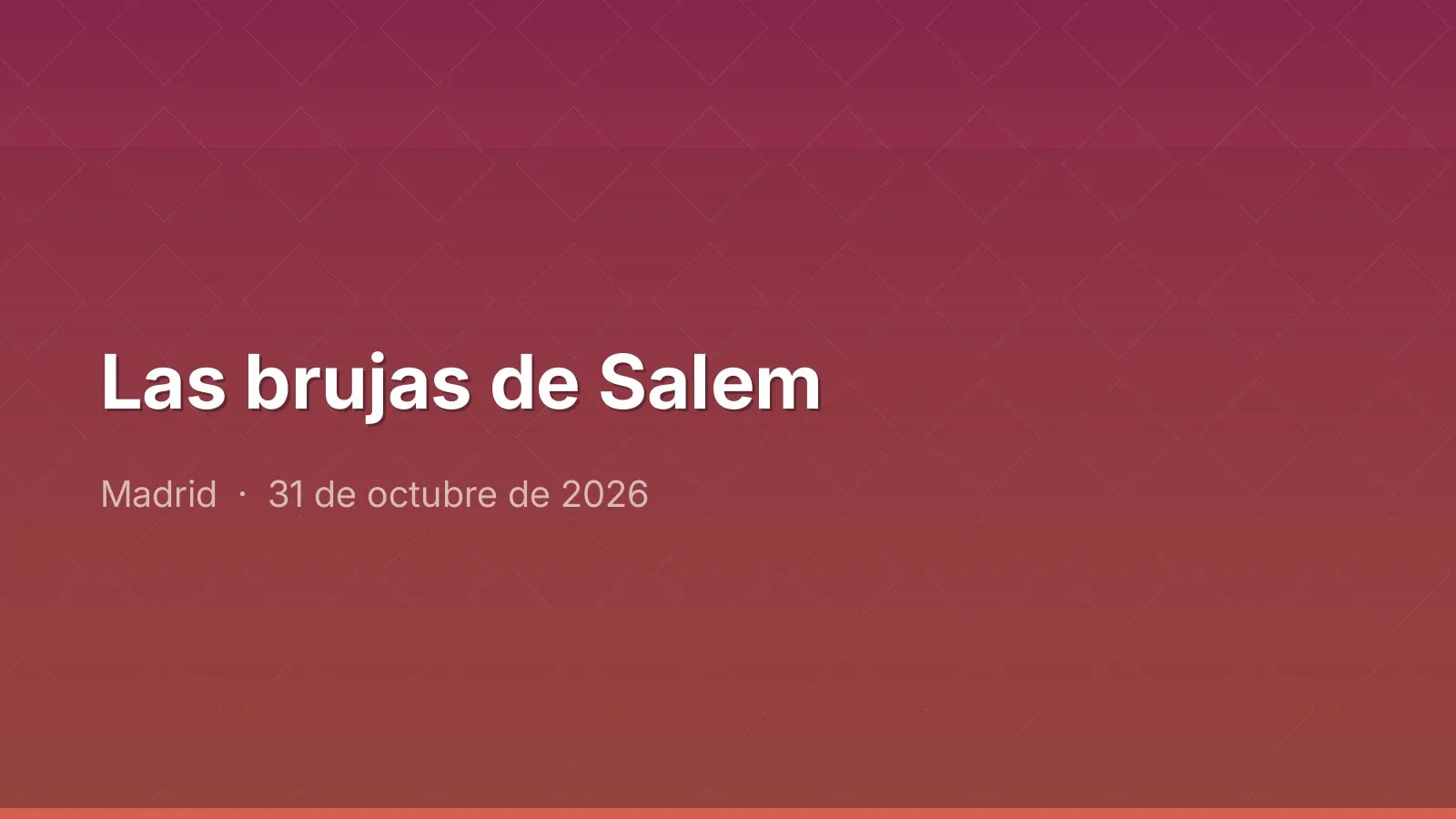 Las brujas de Salem