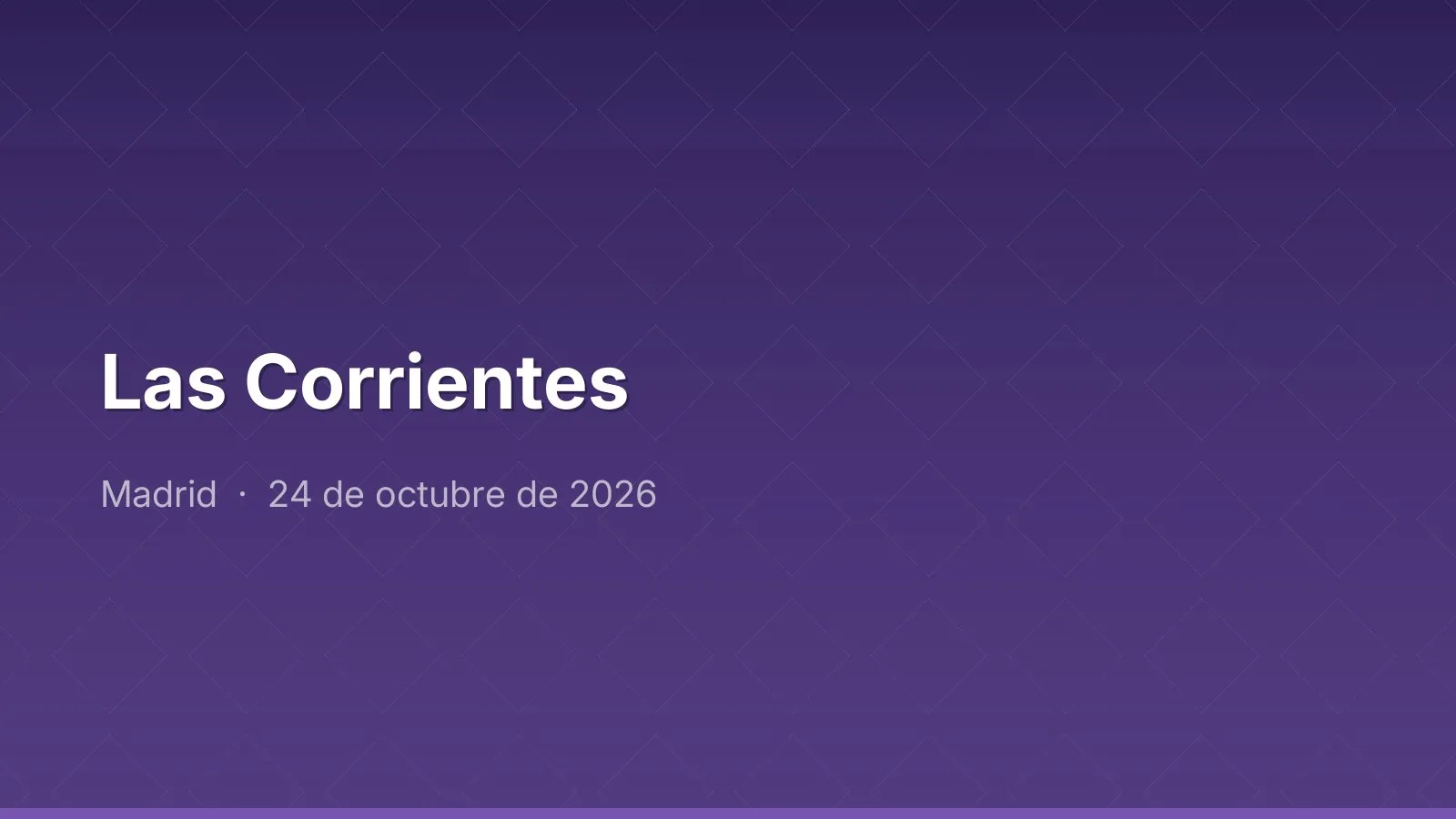 Las Corrientes