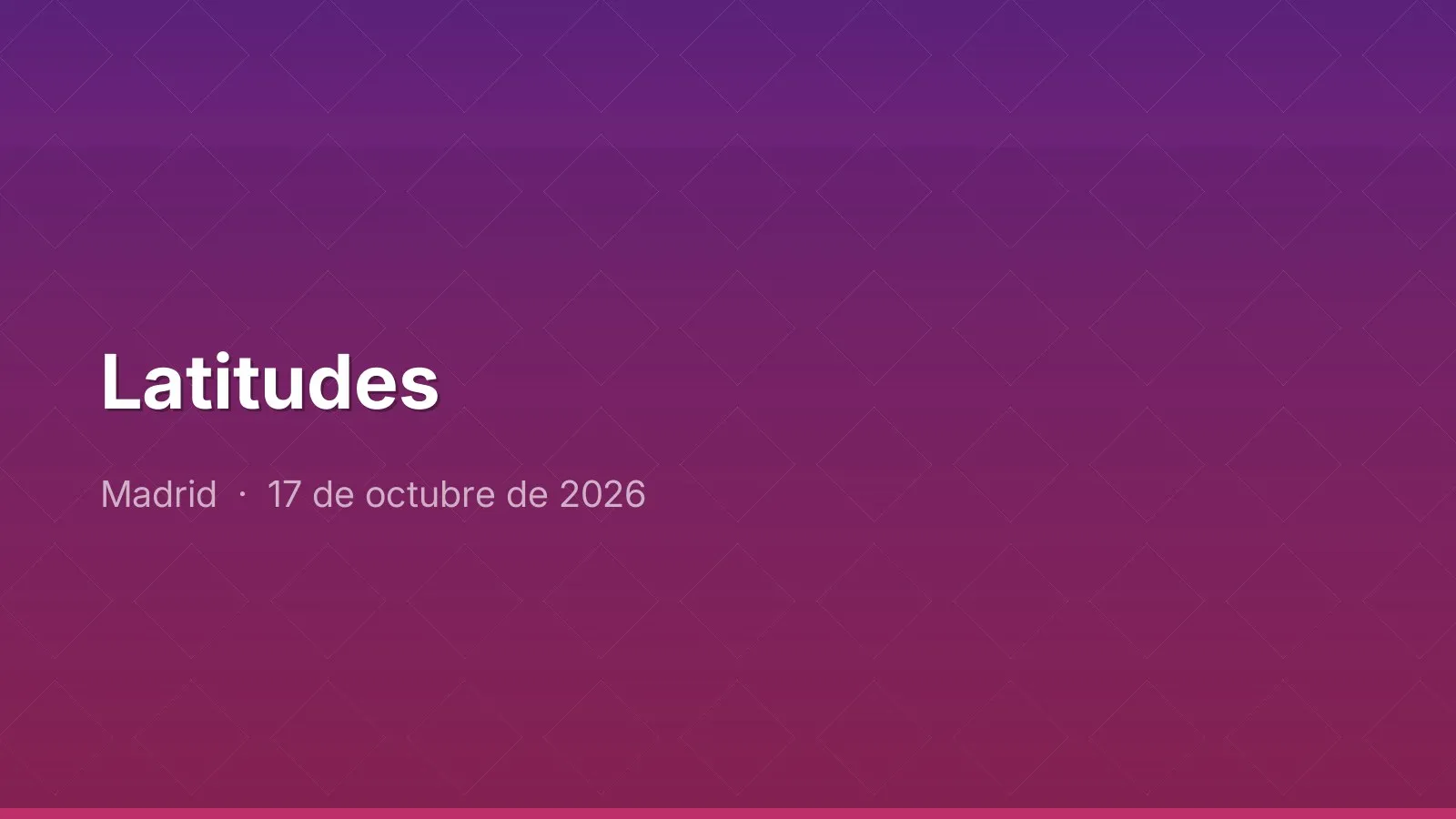 Latitudes