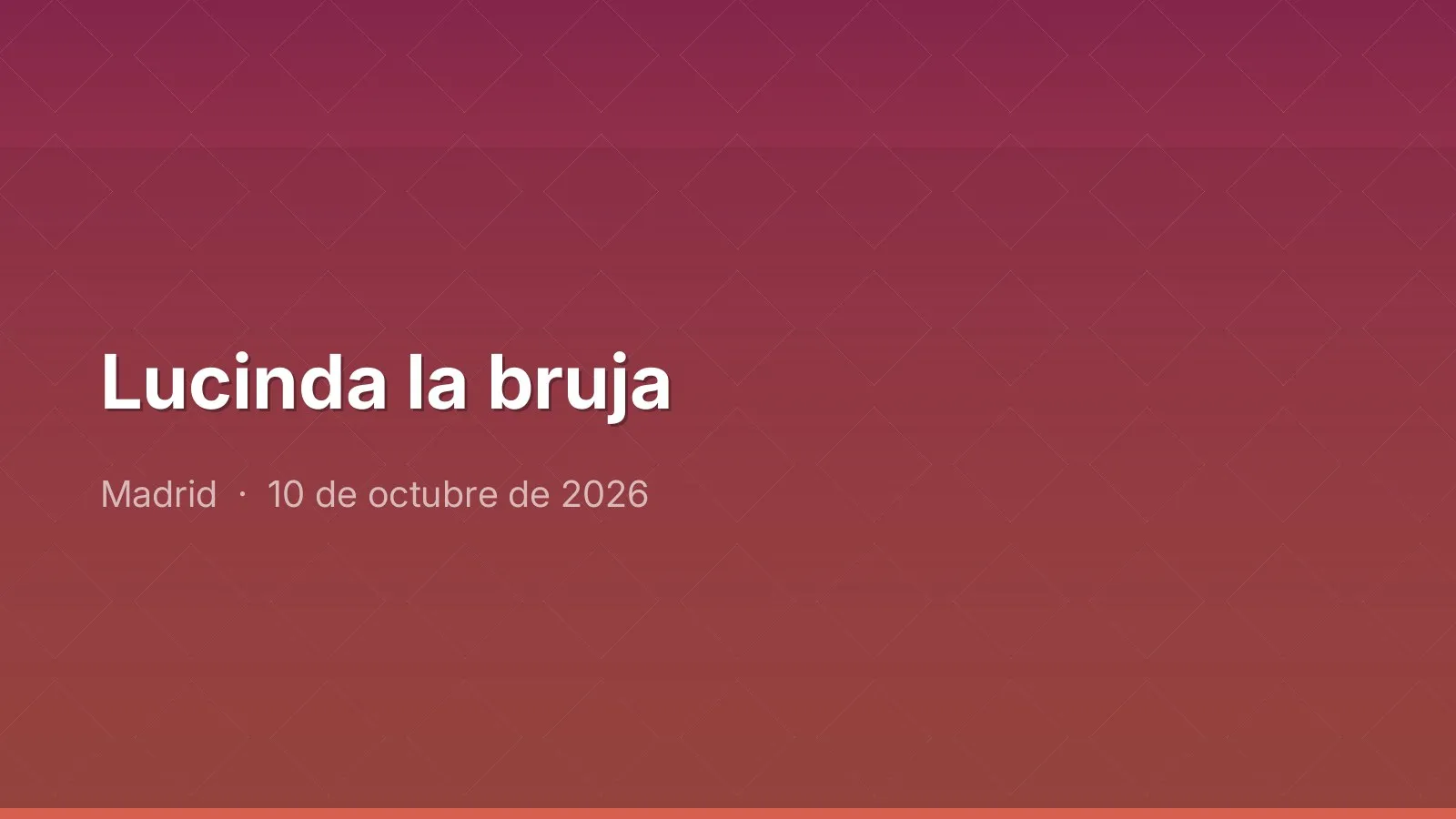 Lucinda la bruja