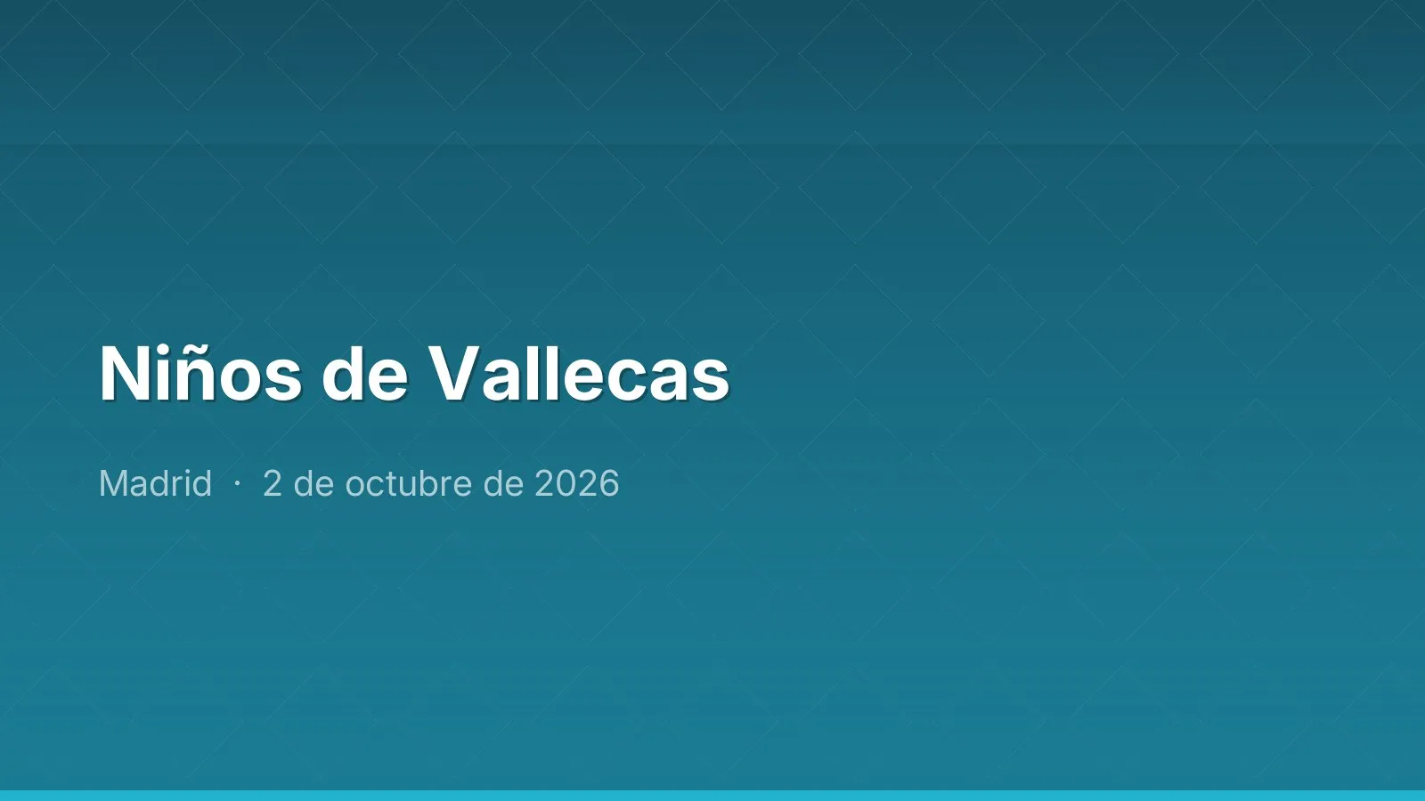 Niños de Vallecas