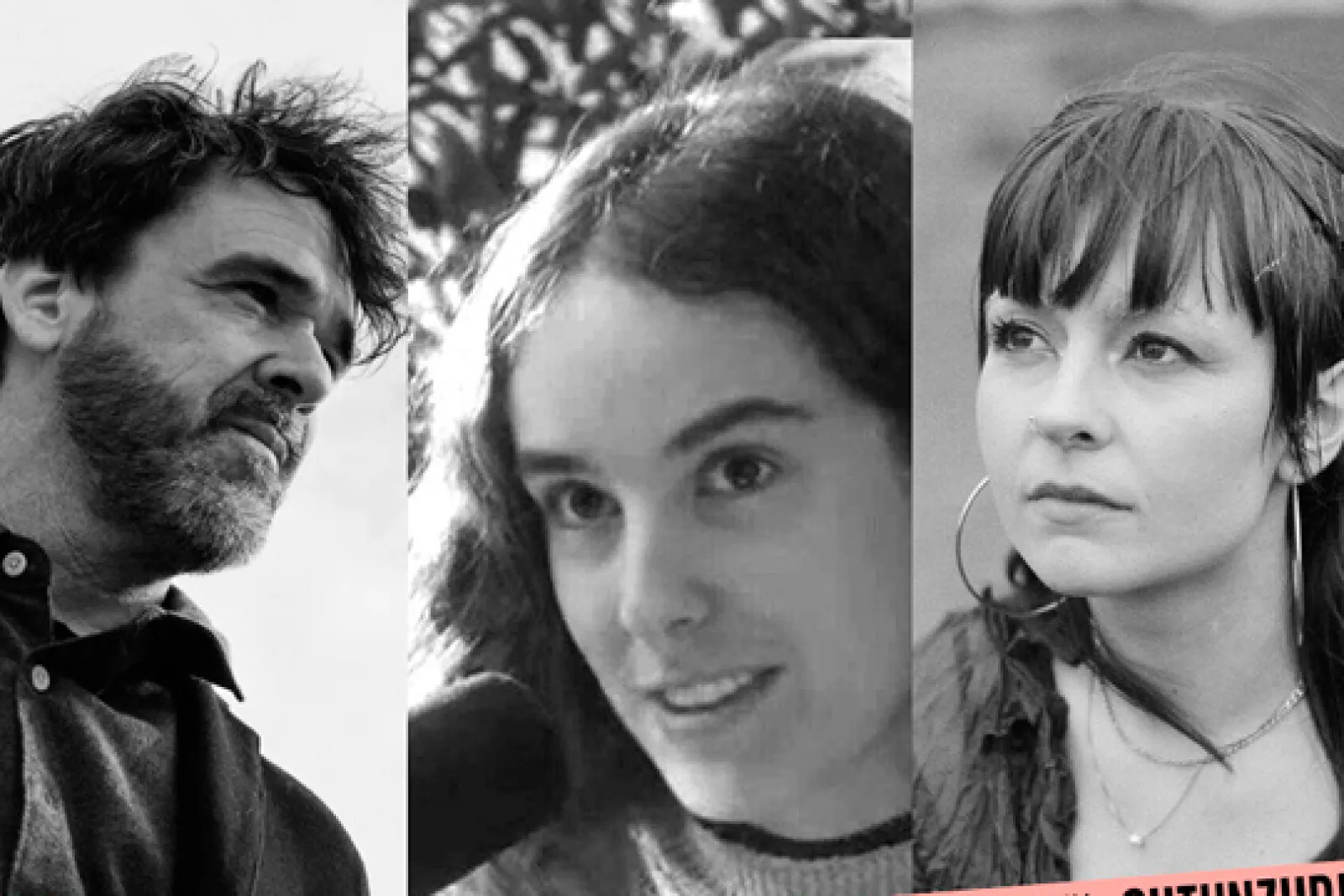 Gutun Zuria Zabalik: Gorka Urbizu, Olaia Inziarte y Amets Aranguren: "KANTURAKO HITZAK"