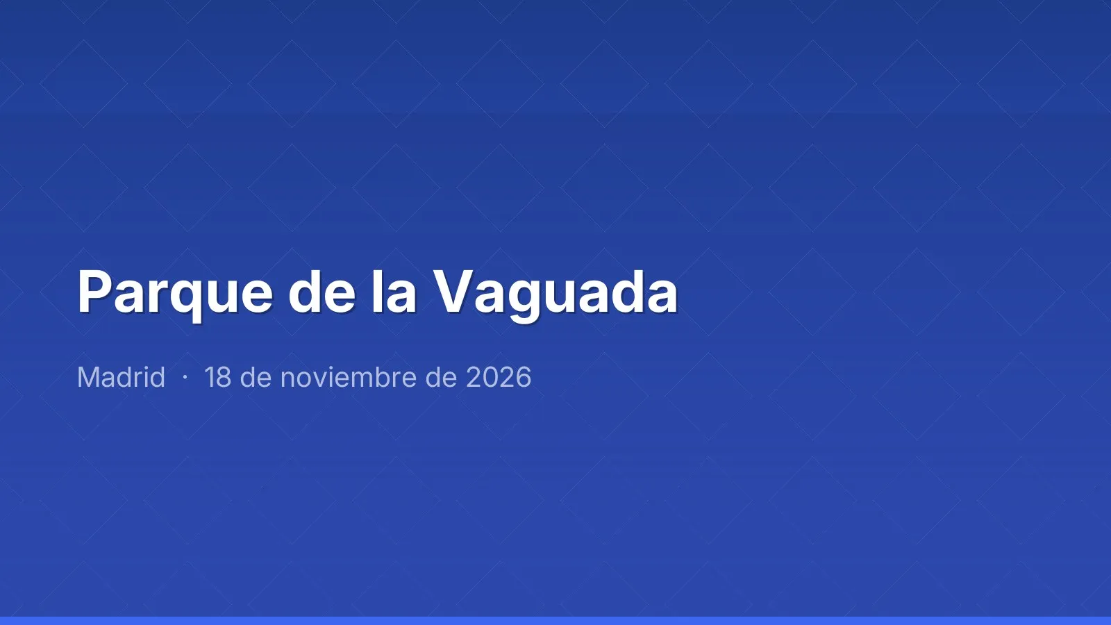 Parque de la Vaguada