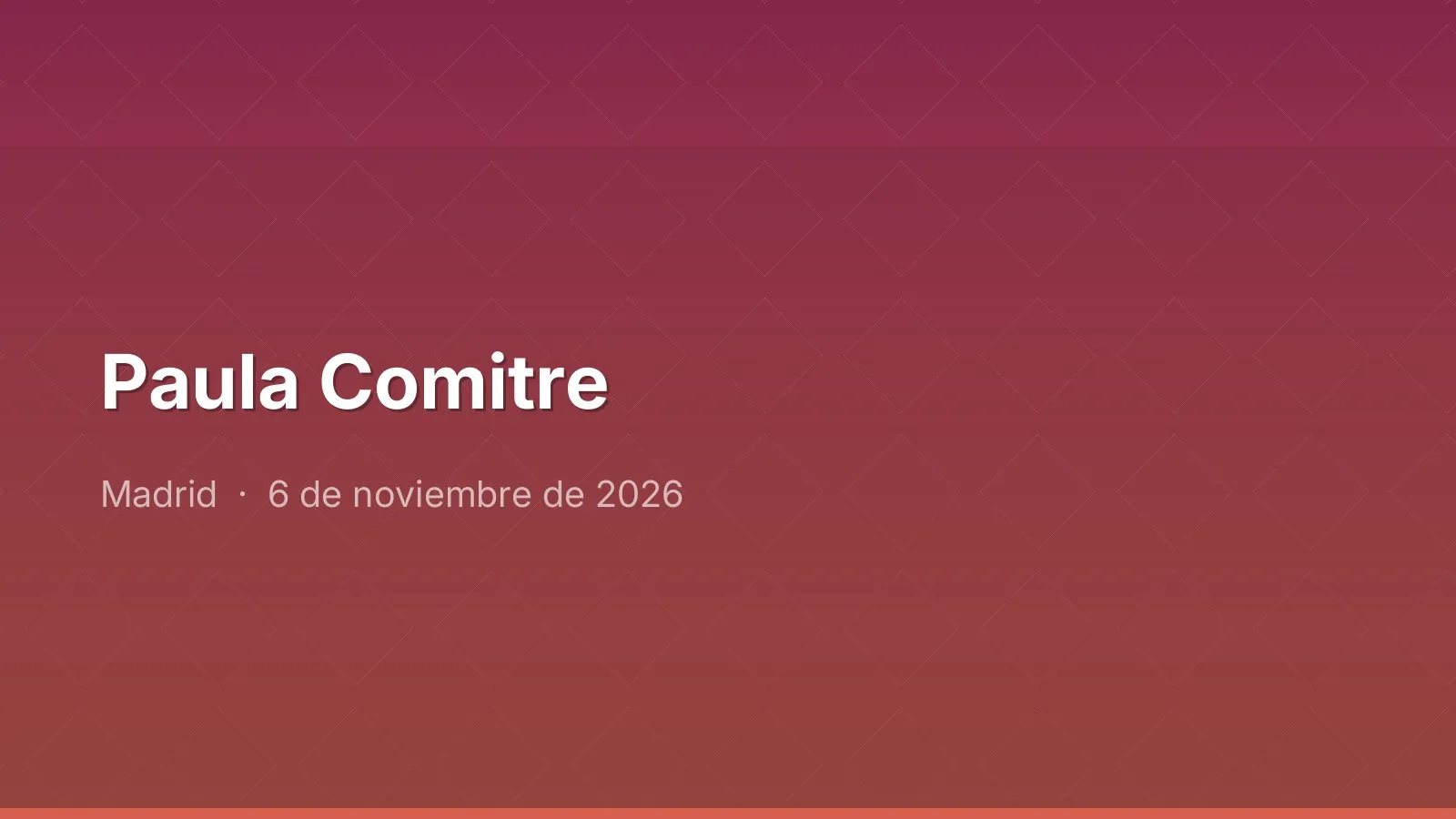 Paula Comitre