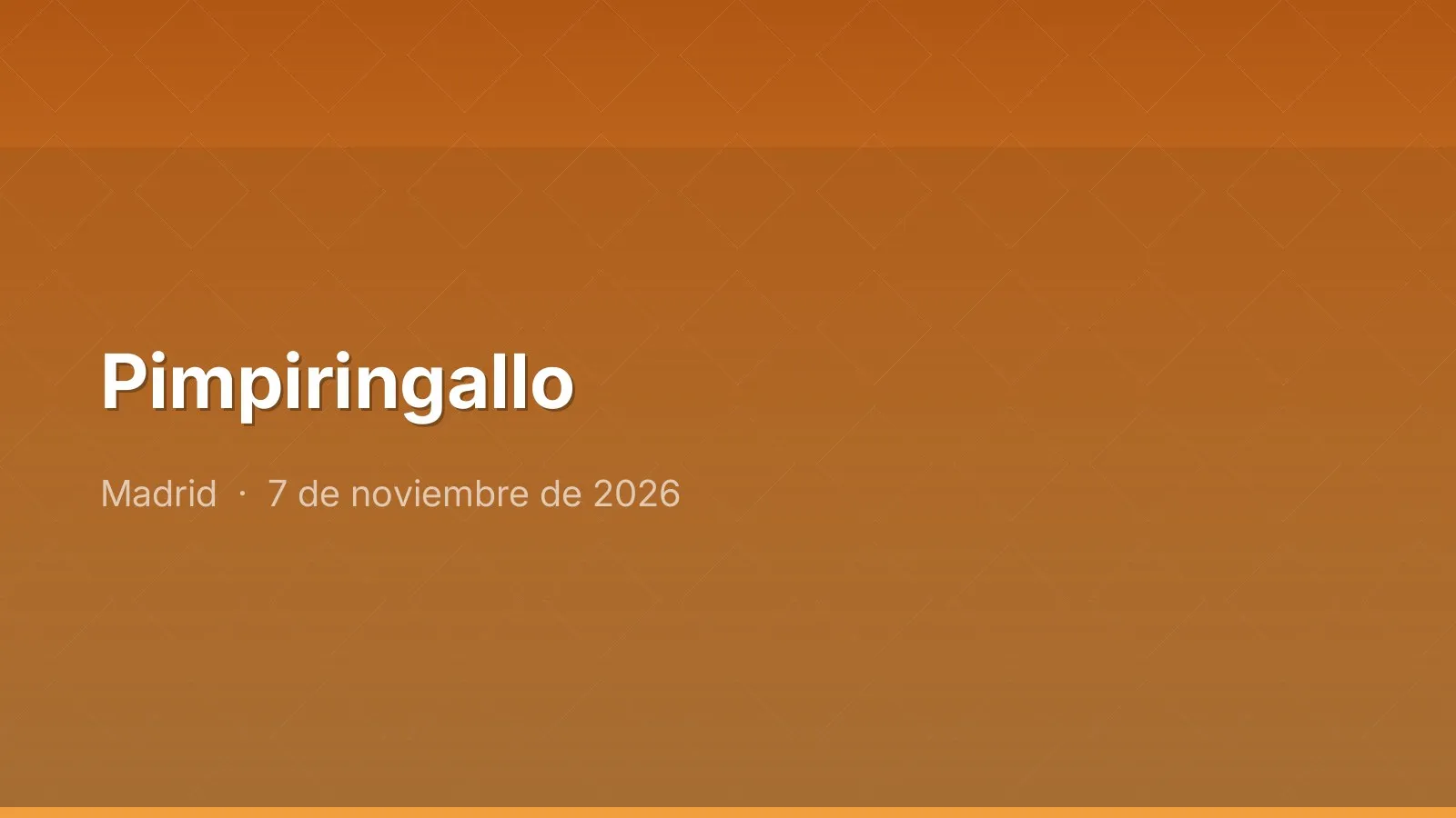 Pimpiringallo
