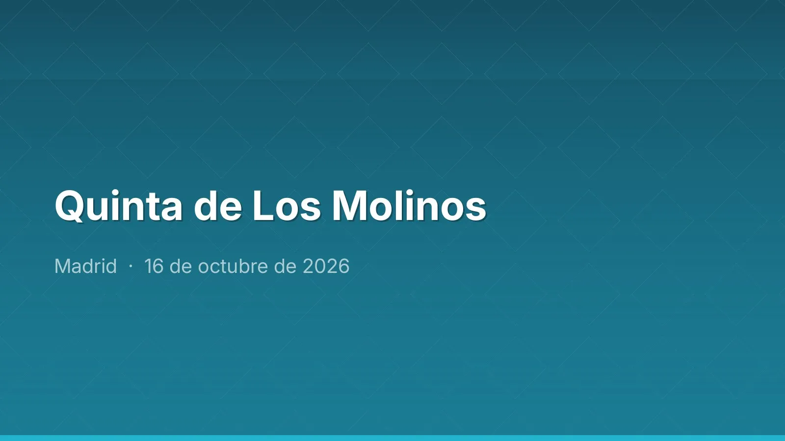 Quinta de Los Molinos