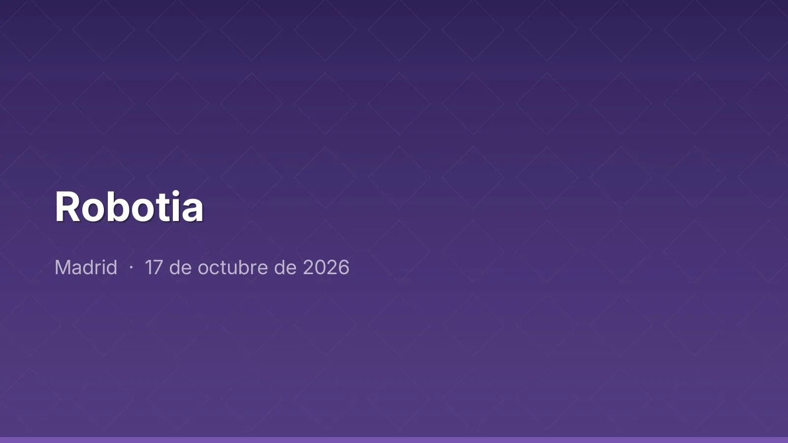 Robotia