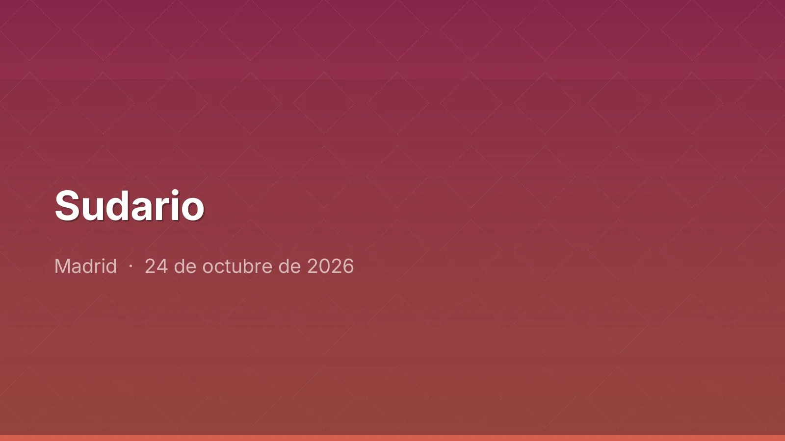 Sudario