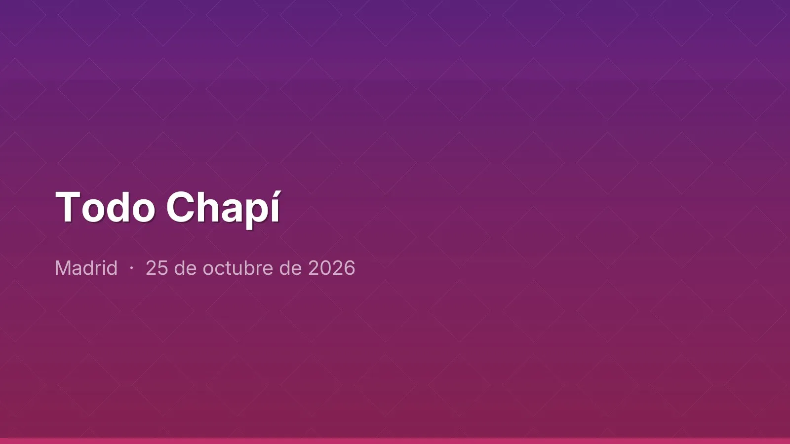 كل شيء عن Chapí