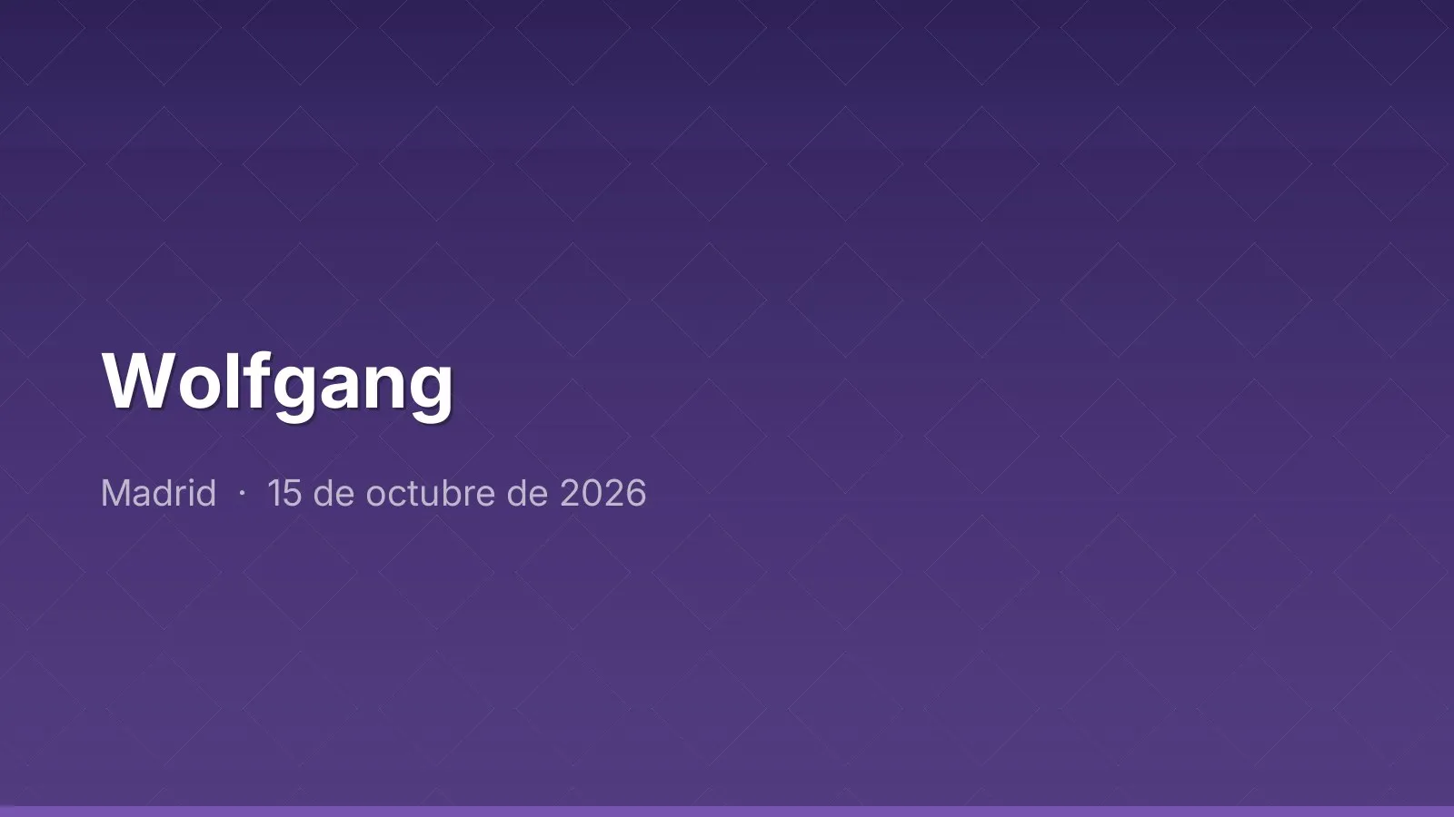 Wolfgang