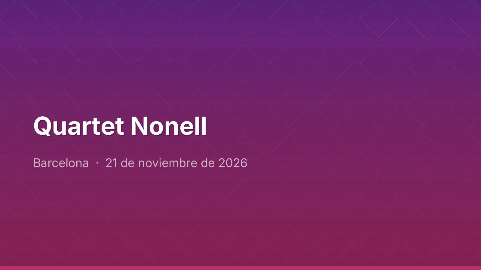 Quartet Nonell