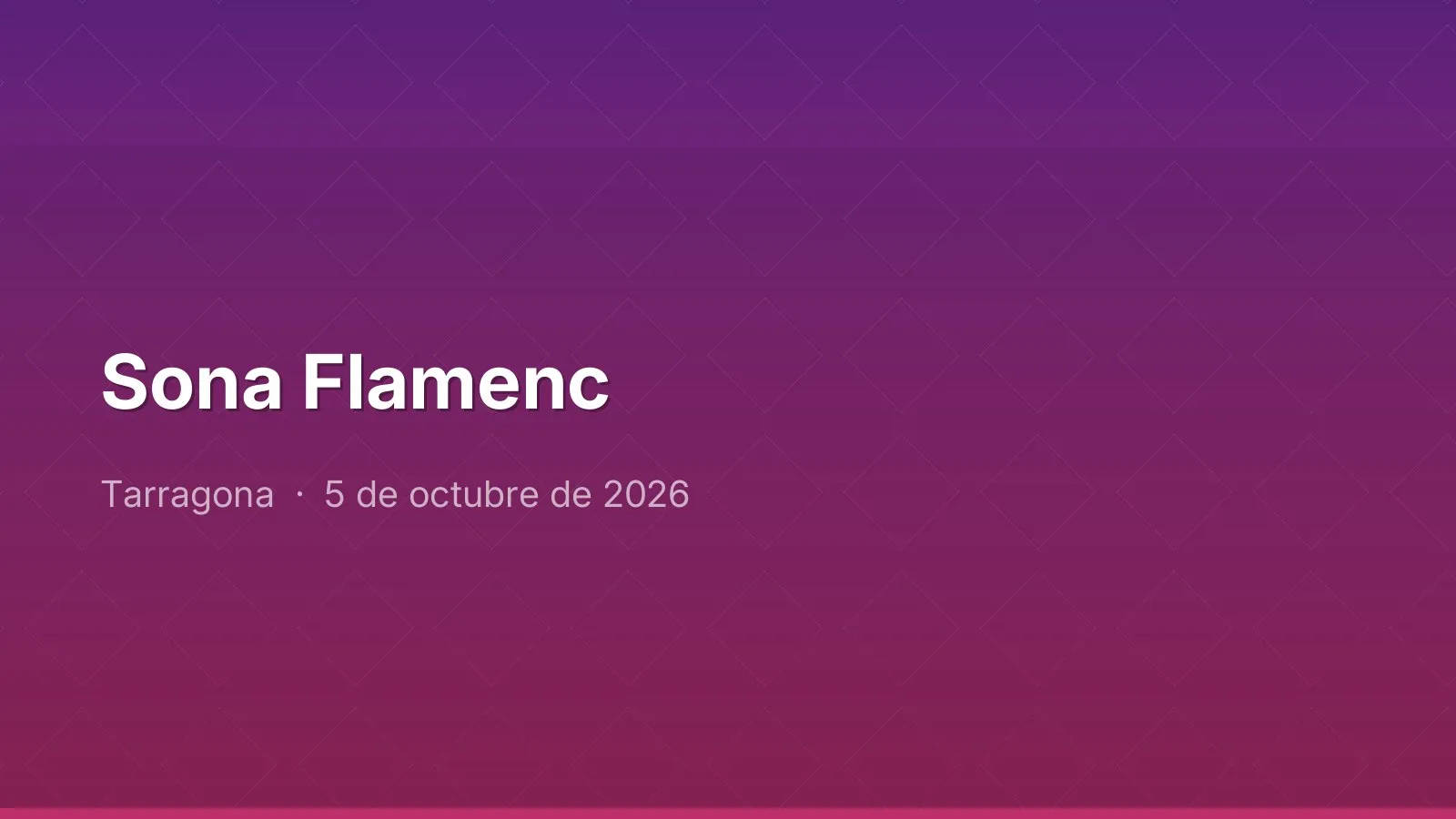 Sona Flamenc