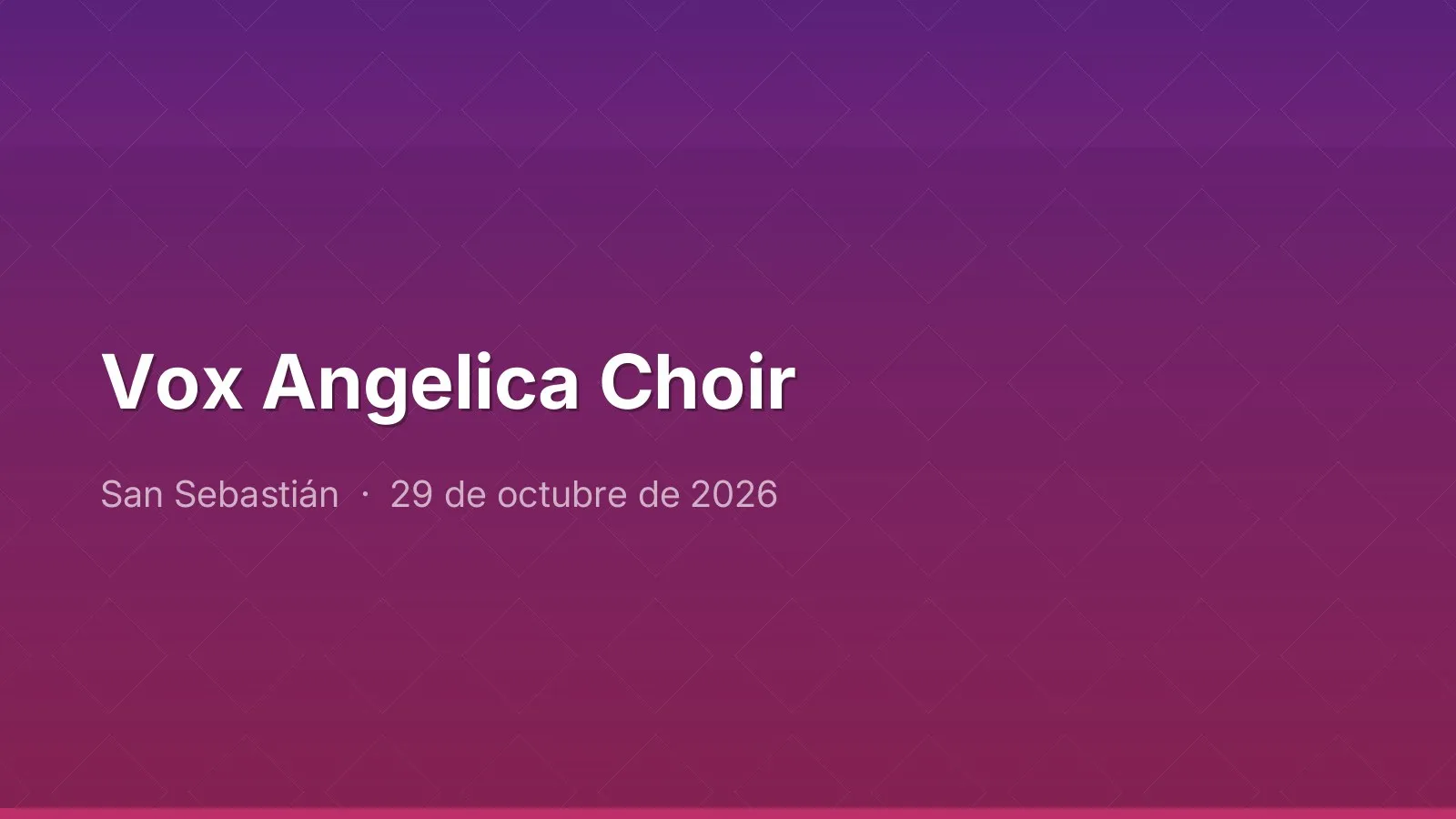 Vox Angelica Choir