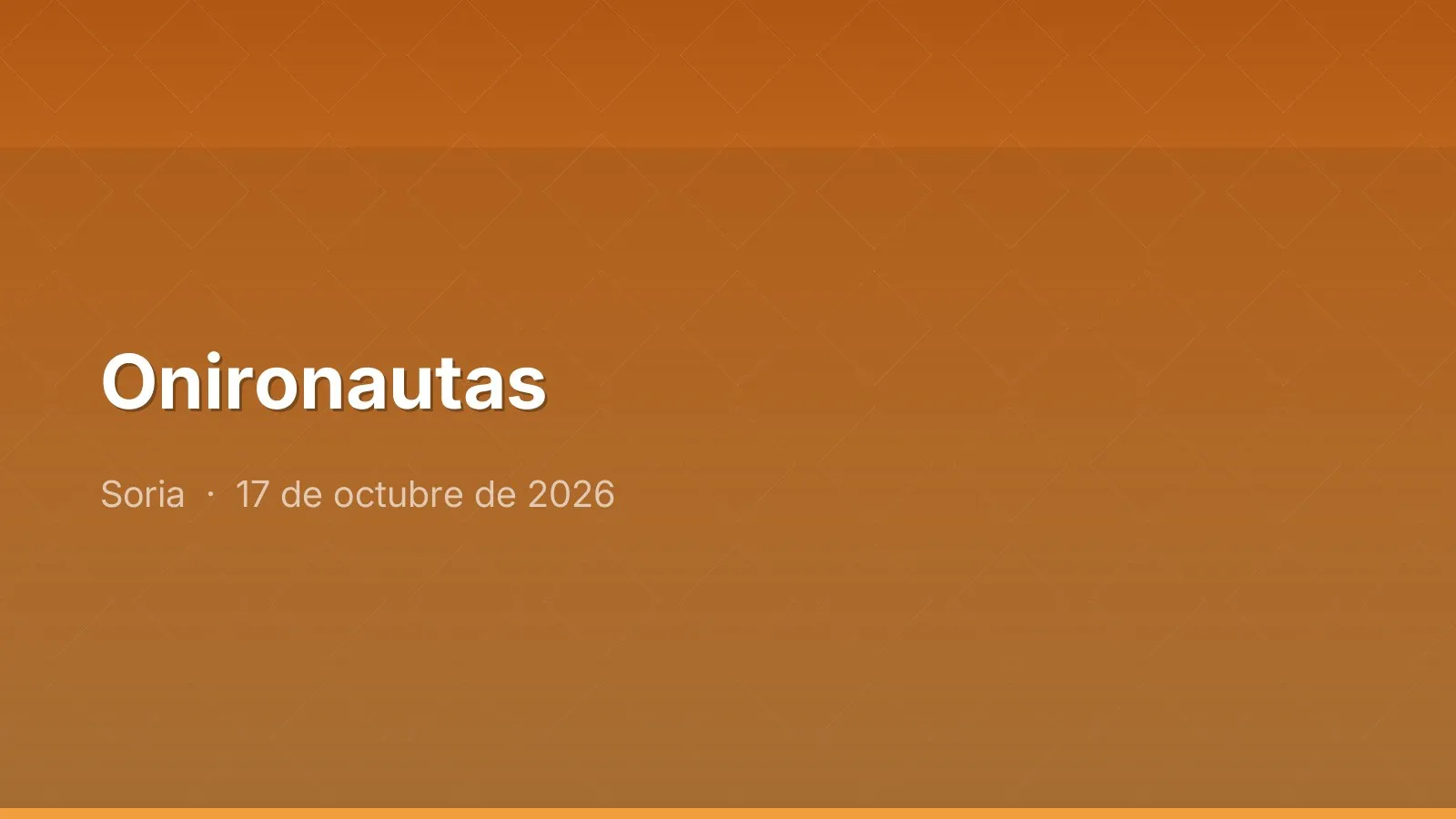 Onironautas