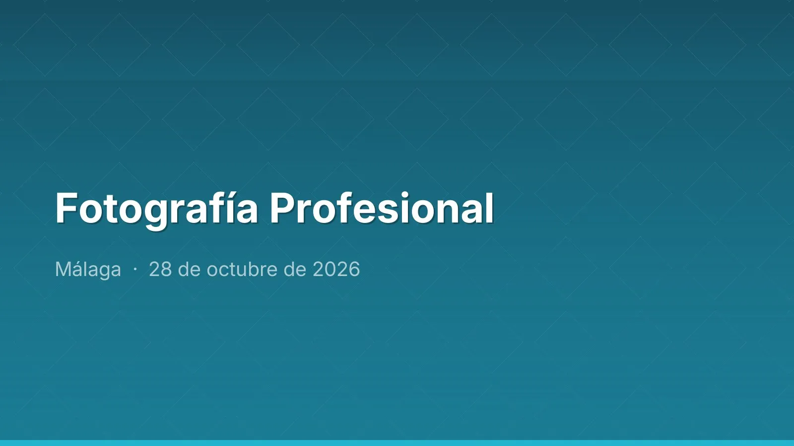 Fotografía Profesional