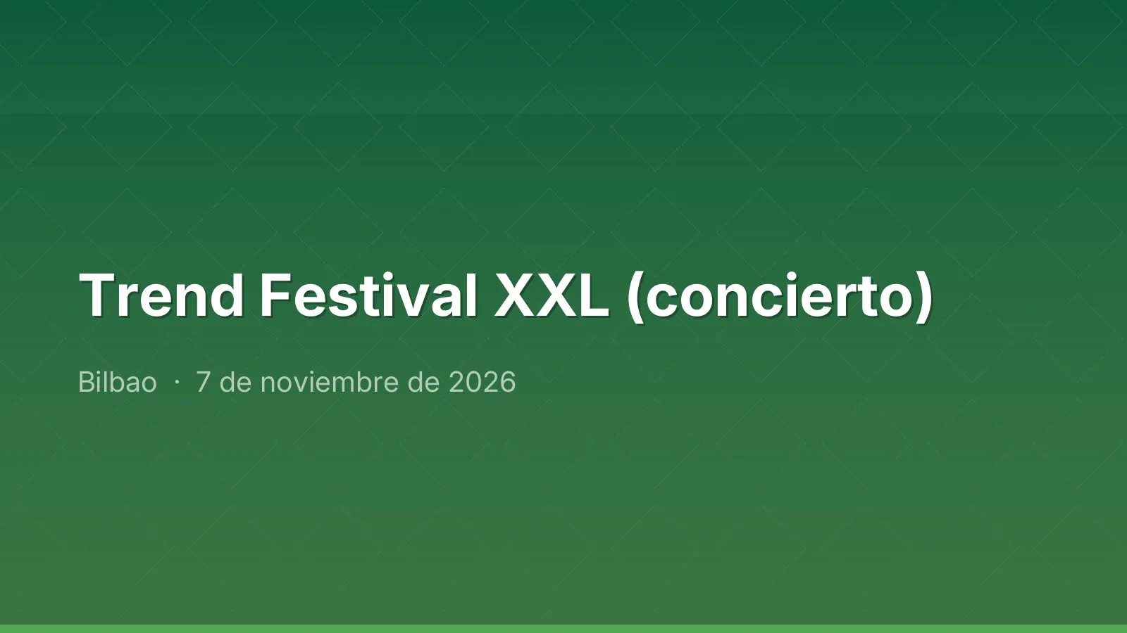 Trend Festival XXL (concierto)