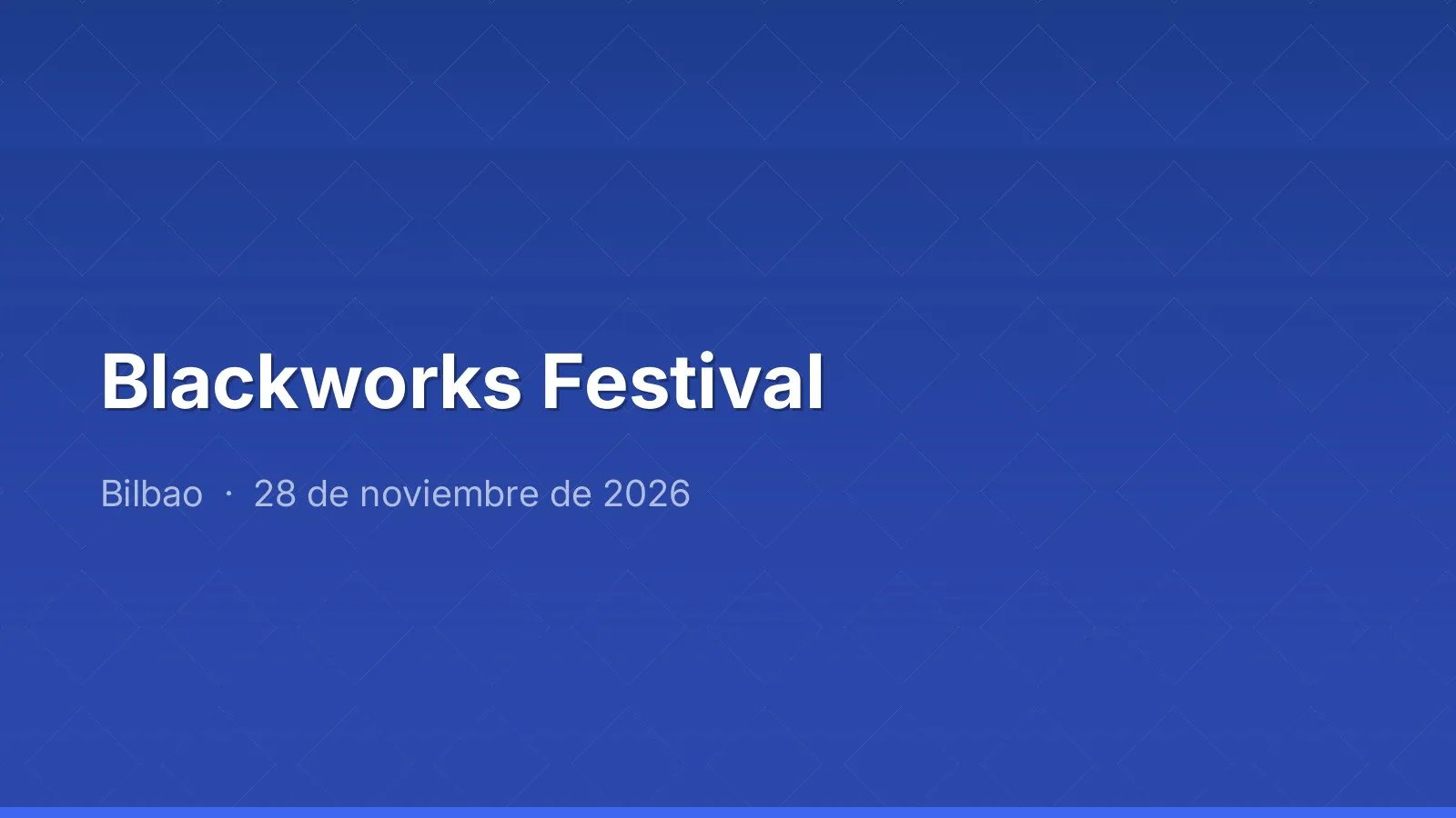 Blackworks Festival
