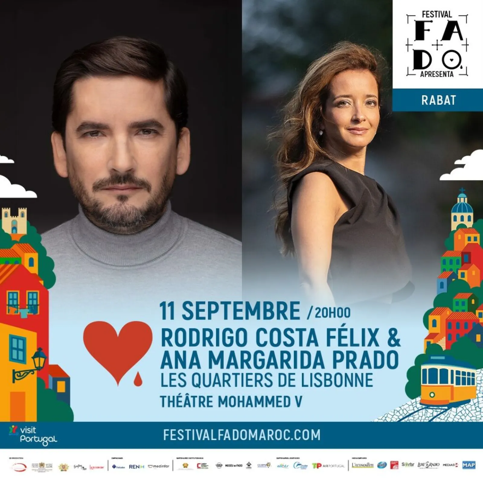 Fado Maroc Festival — Lisbon Magic at Mohammed V Theatre