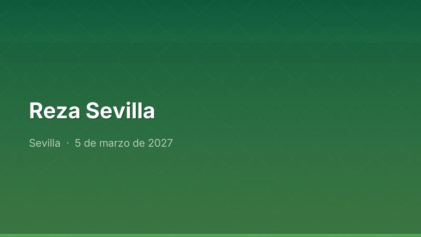 Reza Sevilla