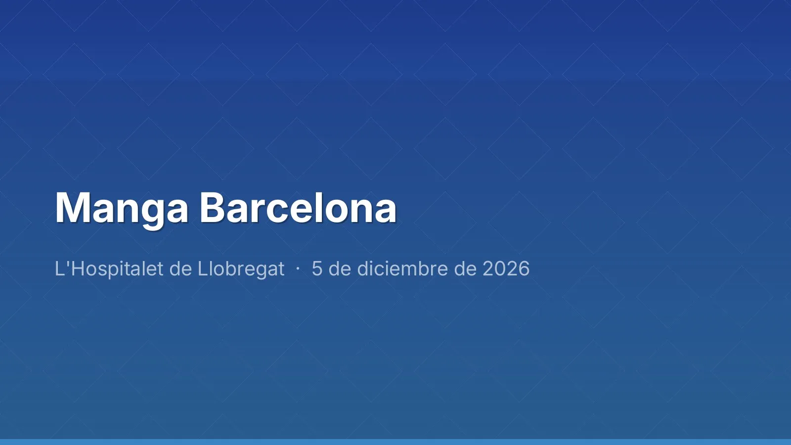 Manga Barcelona