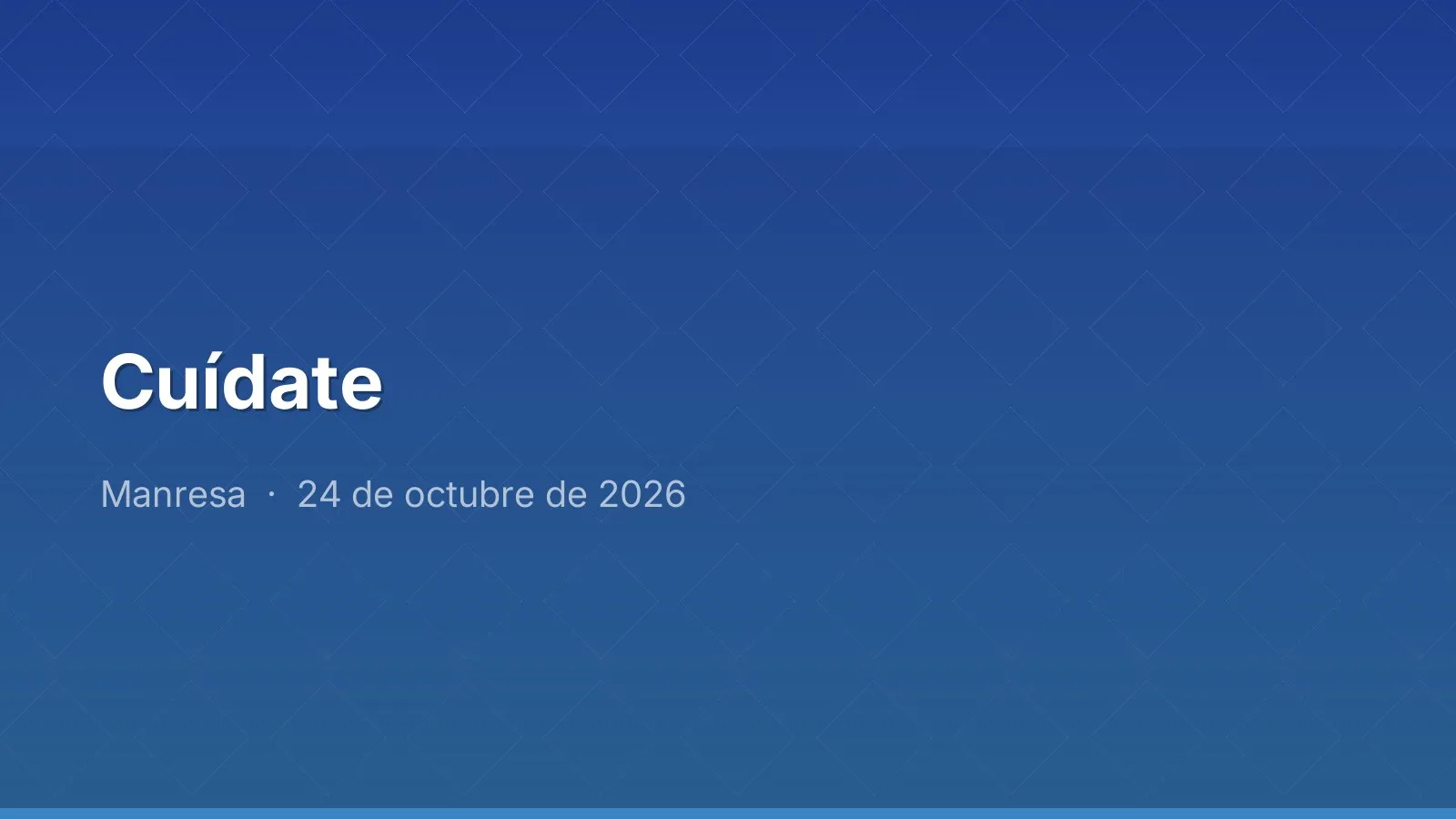 Cuídate