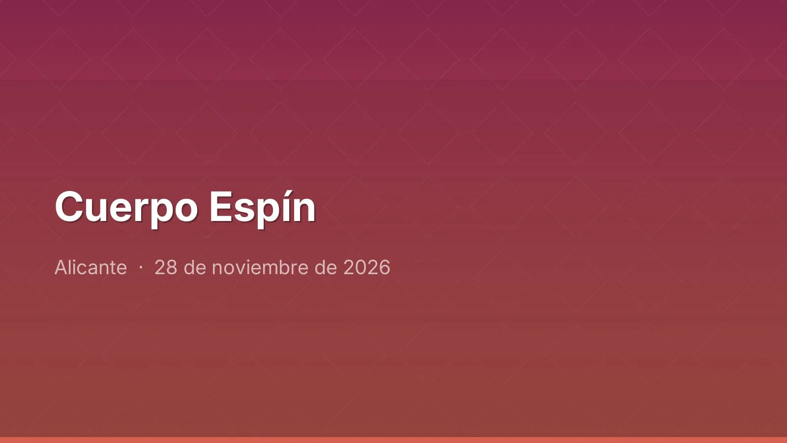Cuerpo Espín