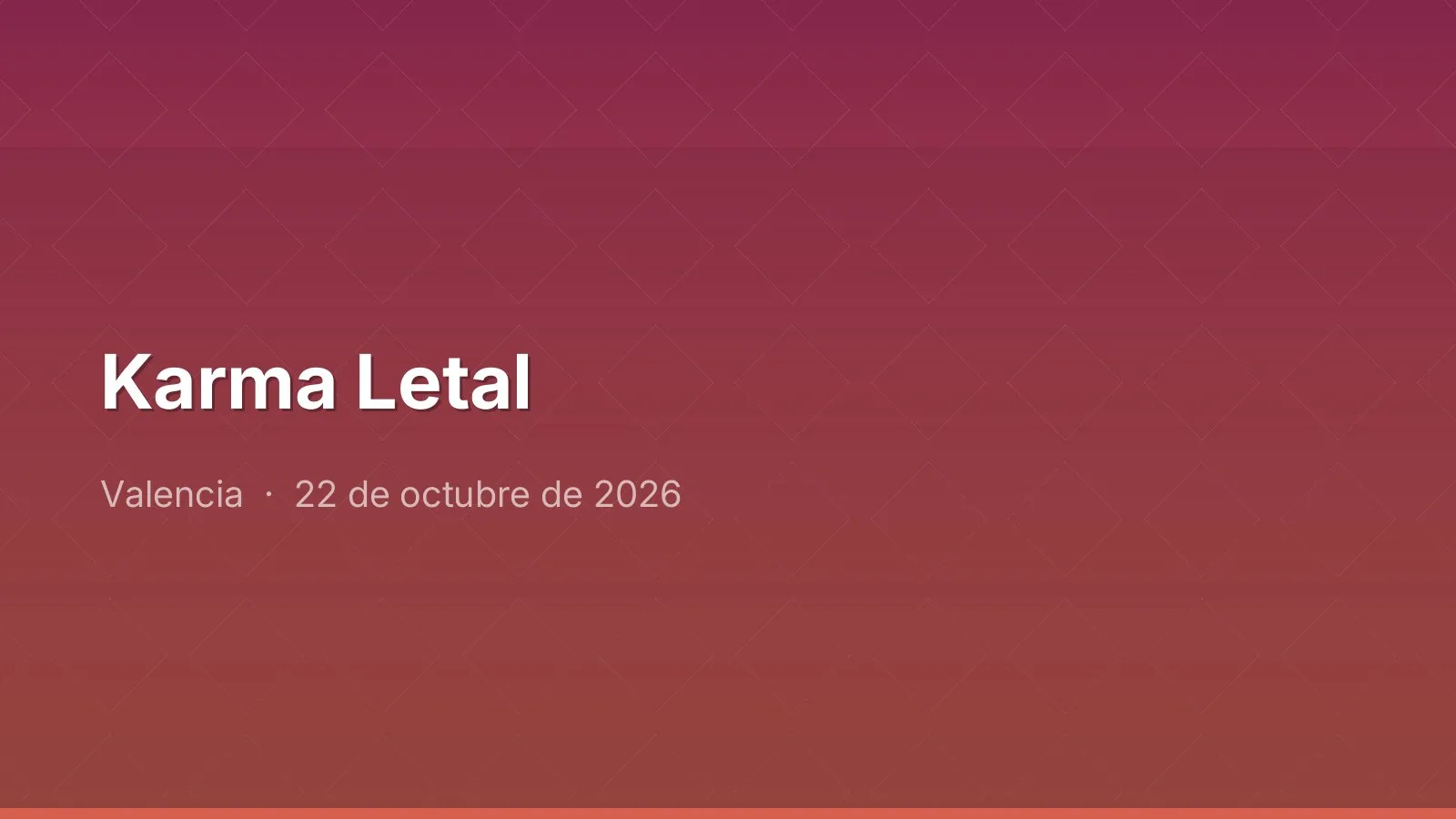 Karma Letal