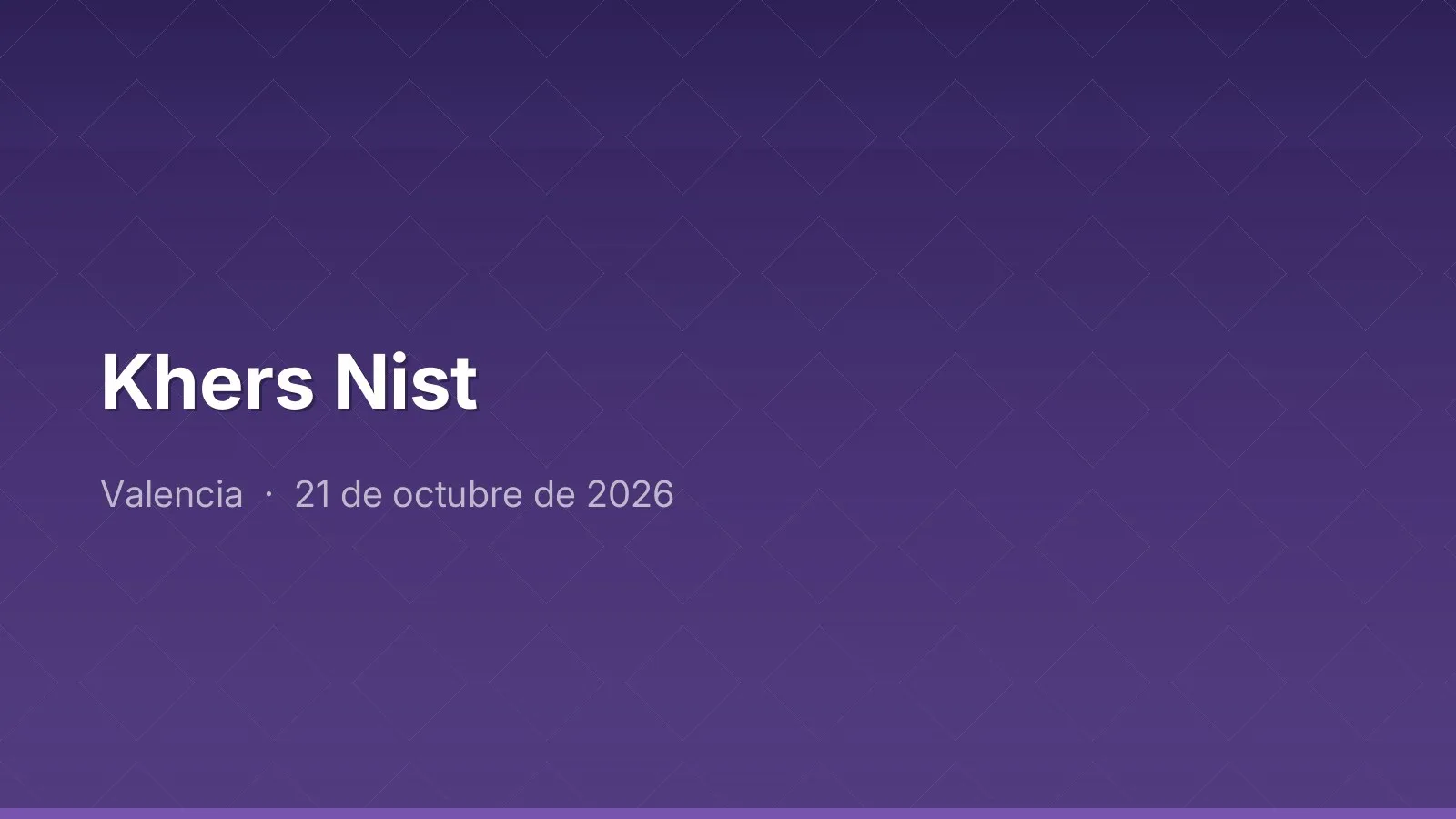 Khers Nist