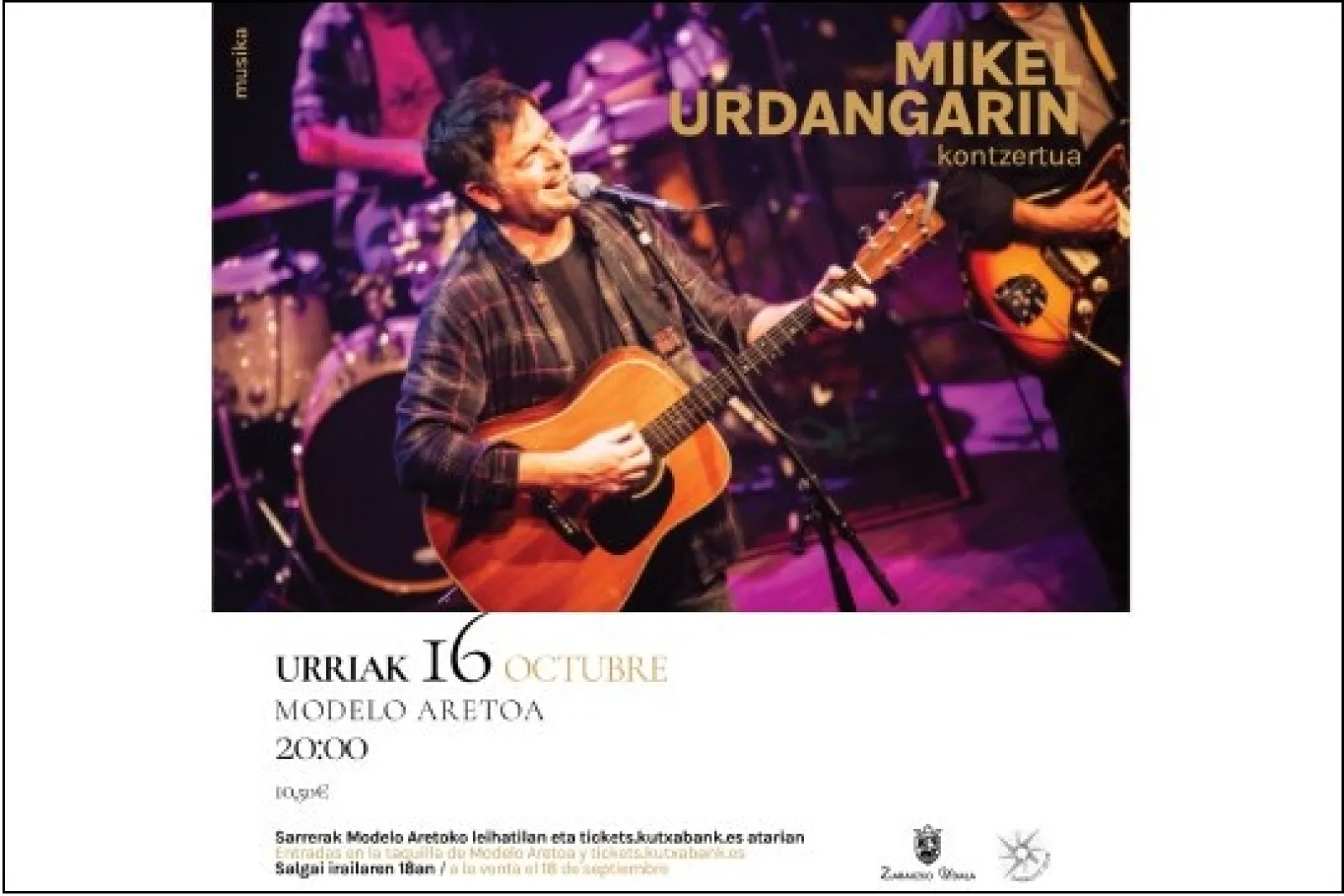 MIKEL URDANGARIN (Kontzertua laukotean)