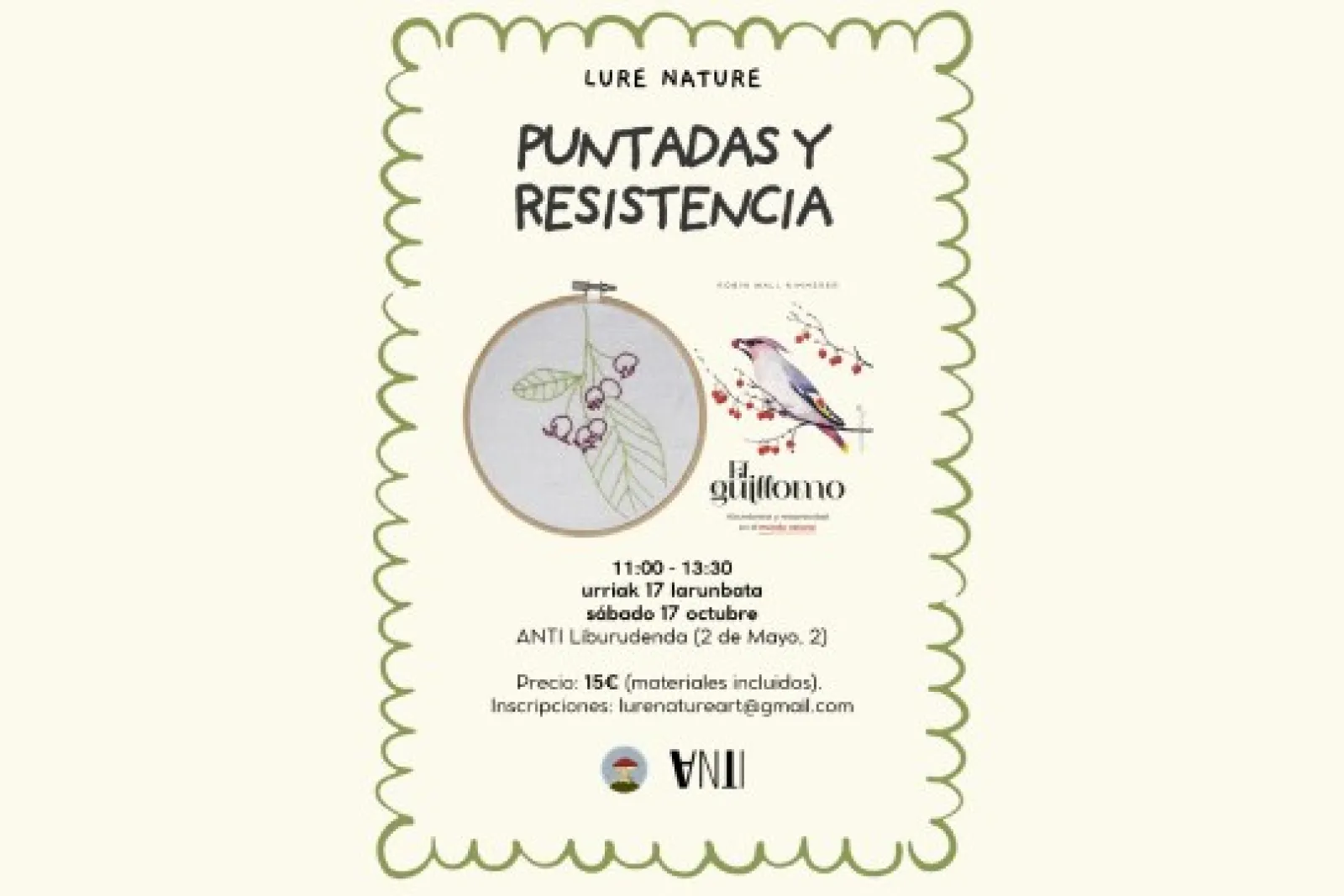 "Puntadas y resistencia"