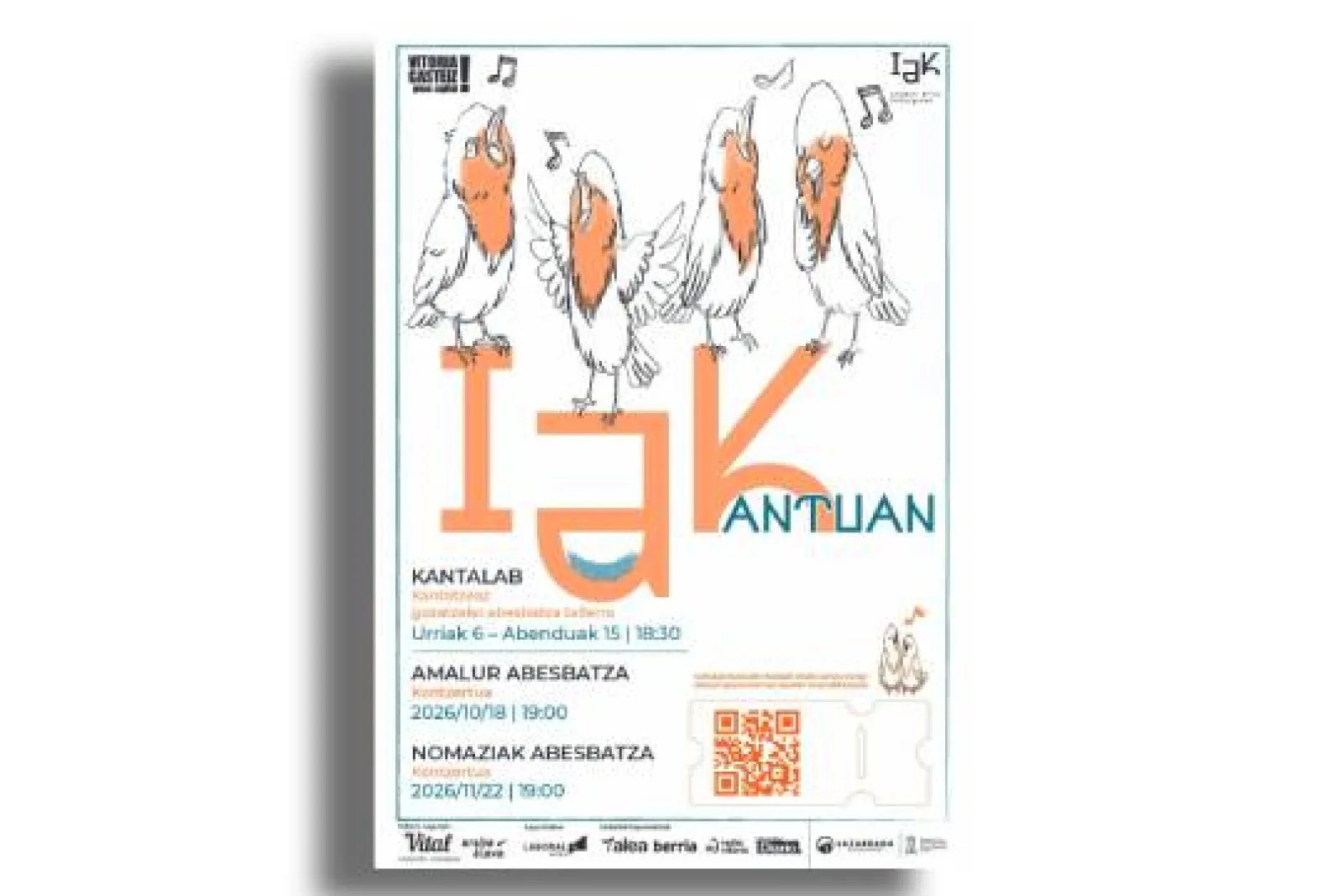 Ciclo IAKantuan 2026: Amalur Abesbatza