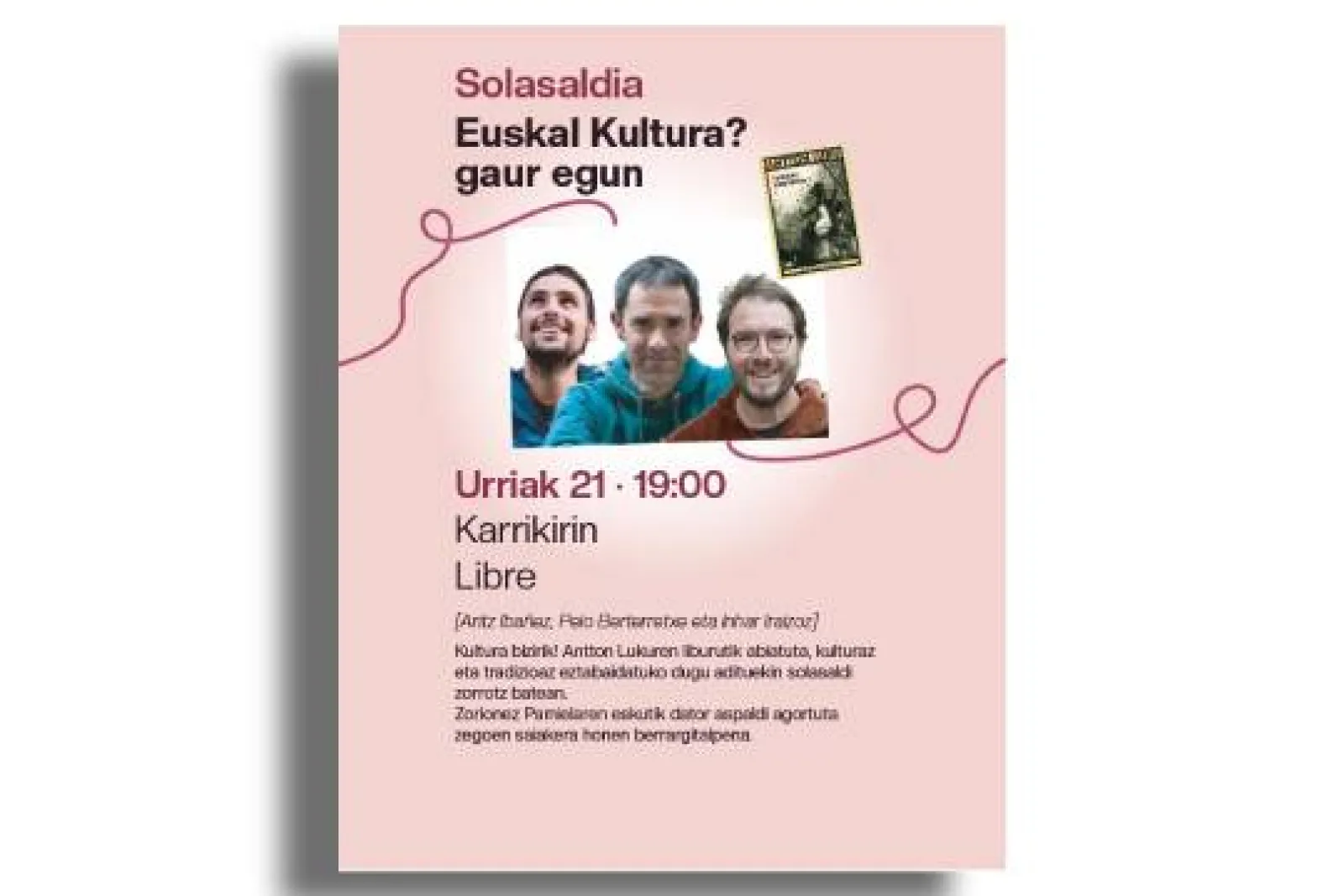 Harizko zubiak ehuntzen: "Euskal kultura? gaur egun"