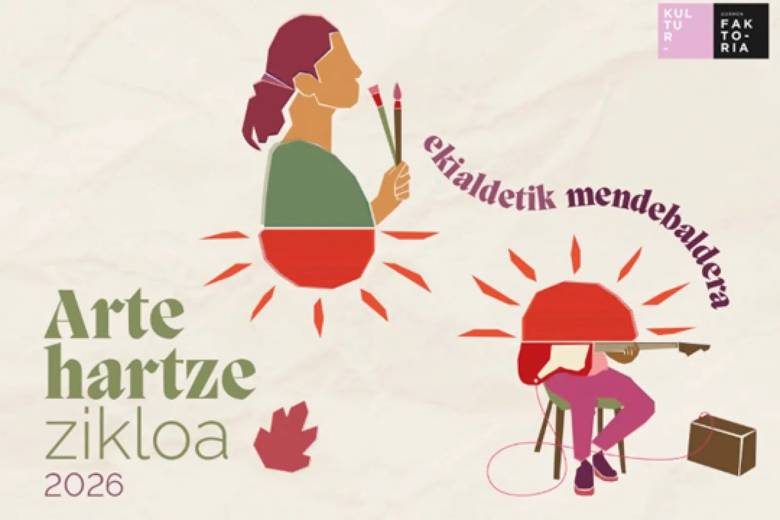 Arte Hartze Zikloa 2026: Taller: "Kulturgintza sendotzeko tresnak"