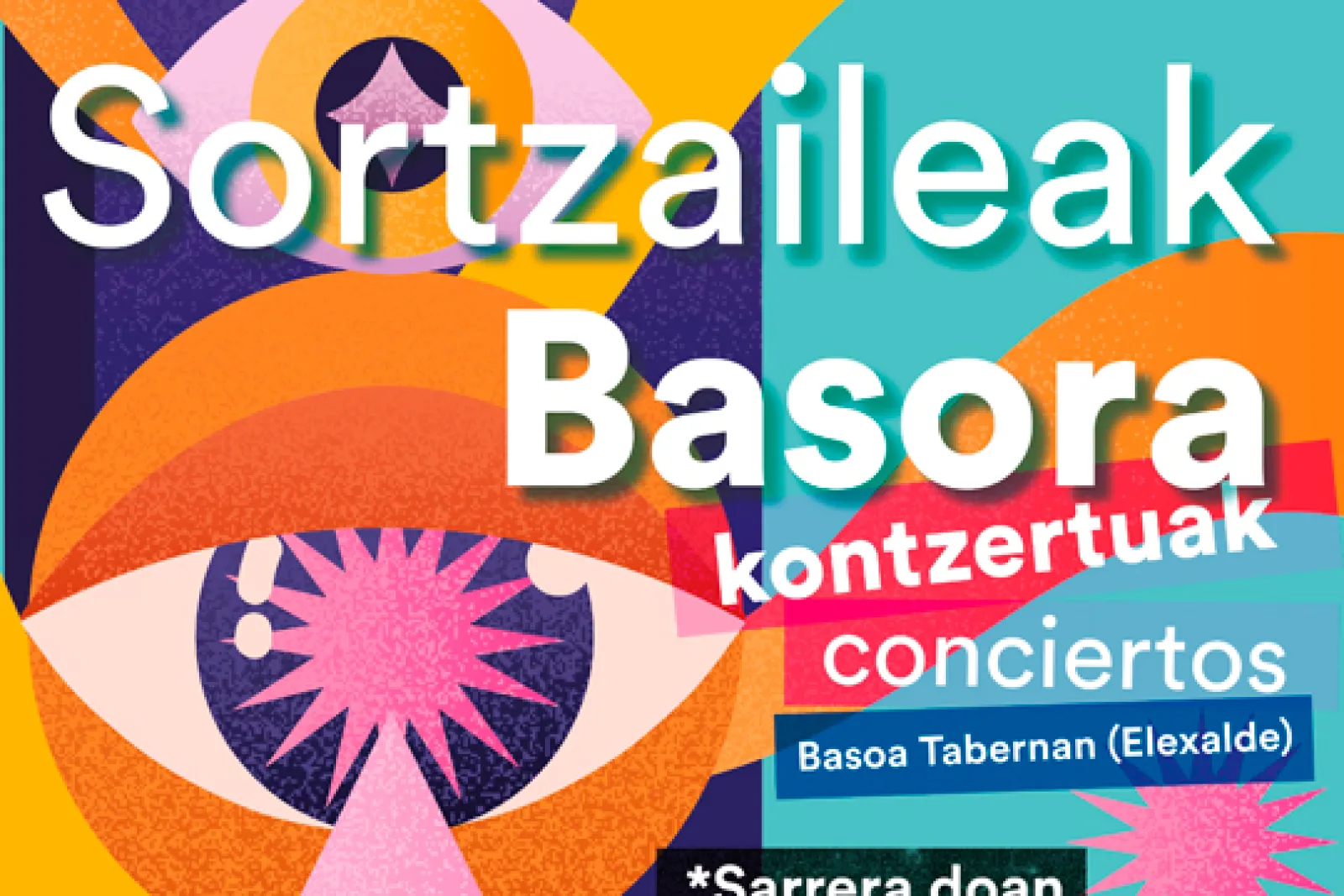 Sortzaileak Basora Zikloa 2026: Nudo Norte + Sonic Free Station