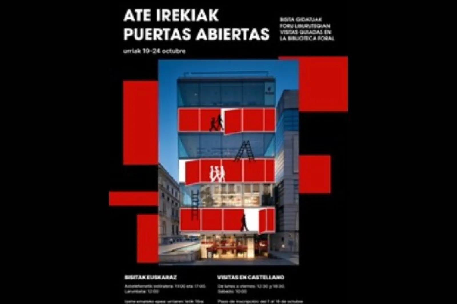 Puertas abiertas: visitas guiadas a la Biblioteca Foral