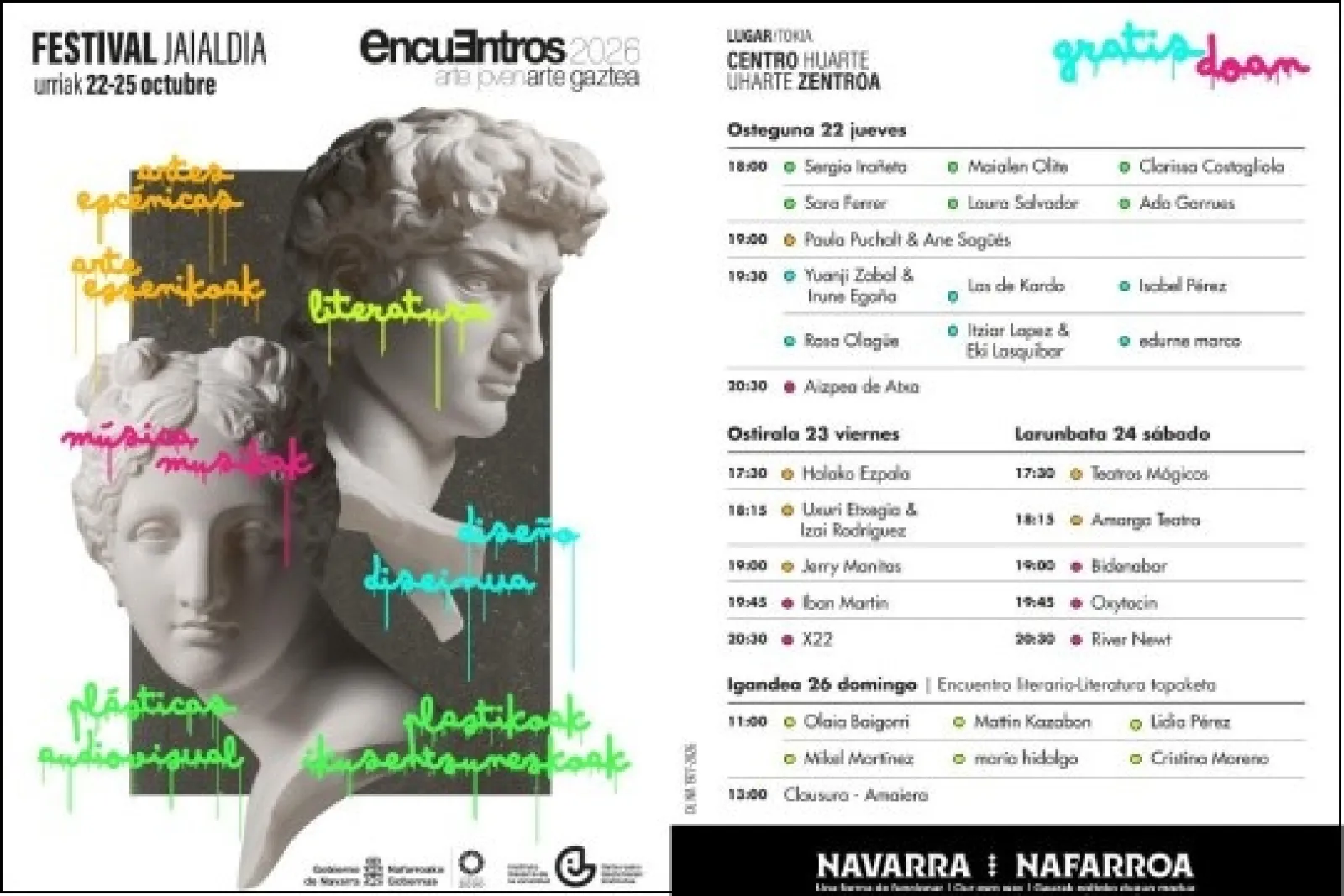 Festival de Encuentros de Arte Joven 2026