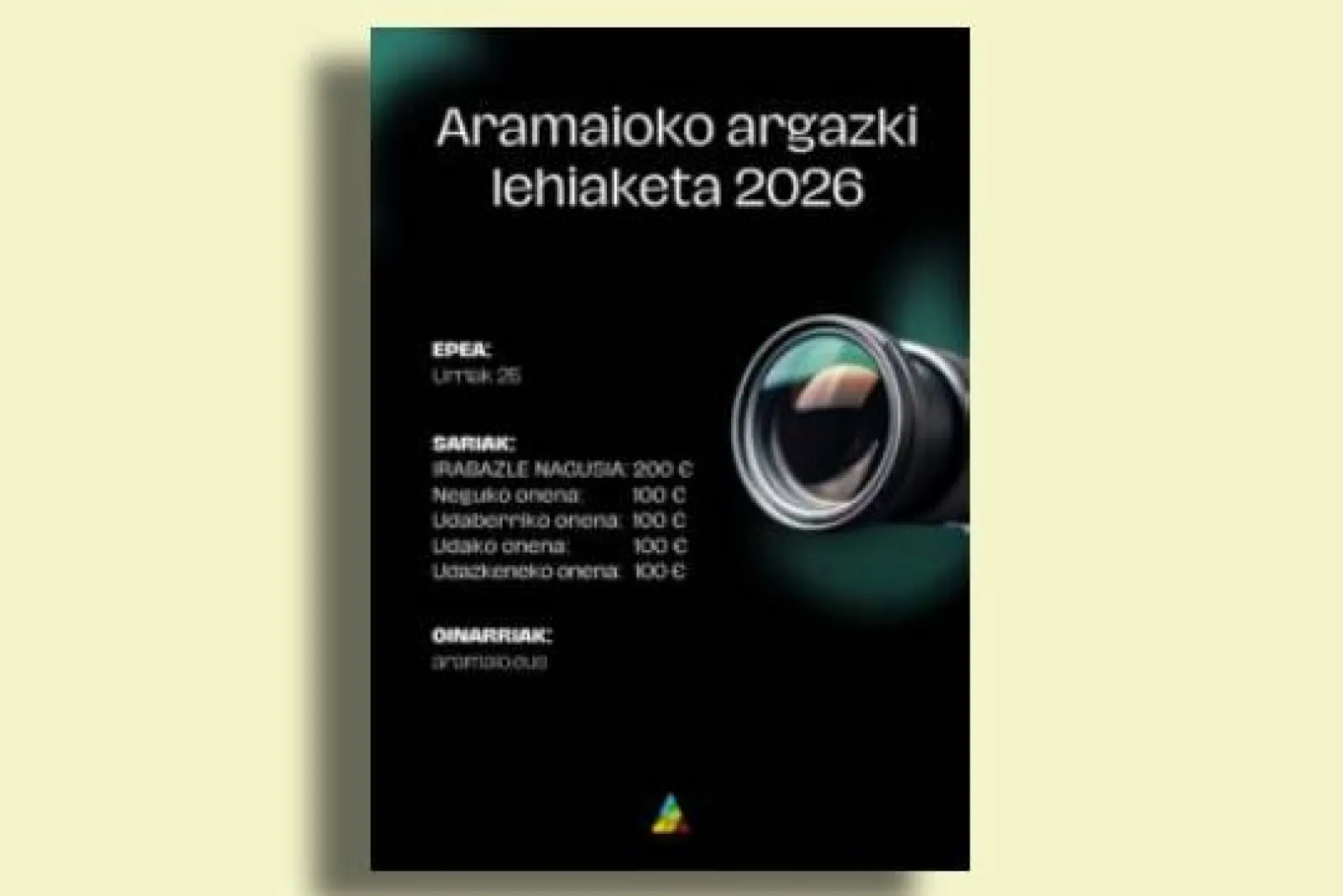 مسابقة Aramaio للتصوير الفوتوغرافي 2026